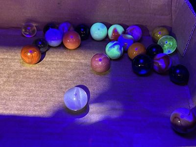 SHOOTER MARBLES. VINTAGE SHOOTER MARBLES