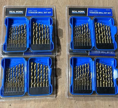 21 PCS DRILL BIT SETS. 4 SETS PER LOT