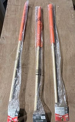 18X18 WARNING FLAG. SET OF 3