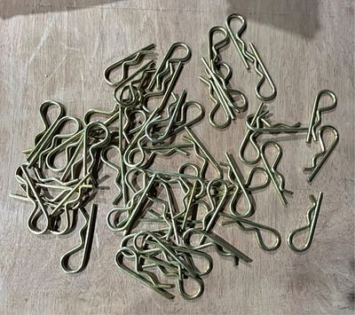 COTTER PINS. APPROXIMATLY 51 TOTAL