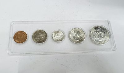 1964 PROOF SET IN PLASTIC CASE