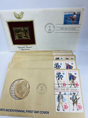1975 BICENTENNIAL FIRST DAY COVER COLLECTABLE. 5 1975 BICENTENNIAL FIRST DAY COVER COLLECTABLE 
