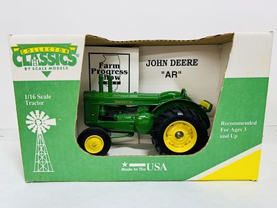 COLLECTOR CLASSICS 1/16 JOHN DEERE "AR". 1994 FARM PROGRESS SHOW JOHN DEERE "AR" STOCK #FB-2353
