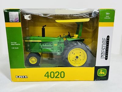 ERTL 1/16 PRESTIGE COLLECTION JD 4020 NF. DIECAST, MODEL #45521