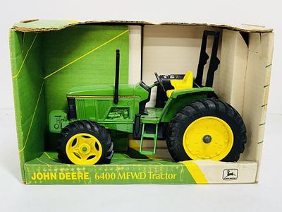 ERTL 1/16 JD 6400 MFWD TRACTOR WF COLLECTORS EDT. DIECAST, MODEL # 5667, STOCK NUMBER 2593