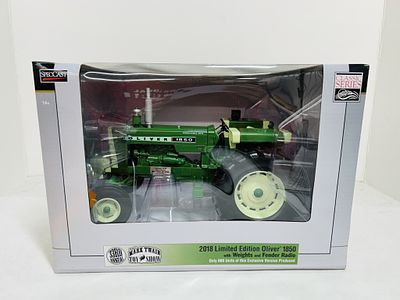 SPECCAST 1/16 '18 LIMITED OLIVER 1850 WF. DIECAST, 2018 LIMITED EDITION OLIVER 1850 WITH WEIGHTS 