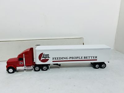 ERTL CON AGRA CAB AND TRAILER. DIECAST, MODEL 9863