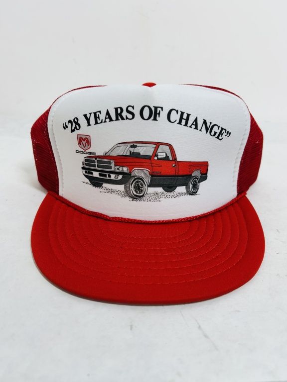 Lot 232: VINTAGE DODGE TRUCKER HAT