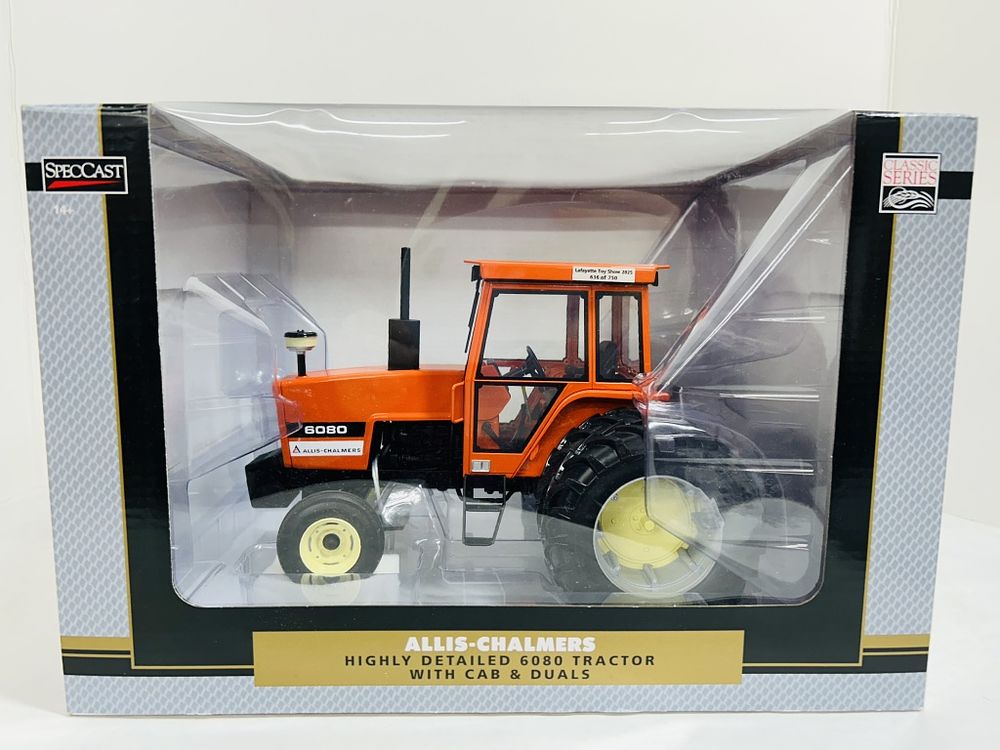 Lot 332: SPECCAST 1/16 ALLIS-CHALMERS 6080 W/CAB &DUALS WF
