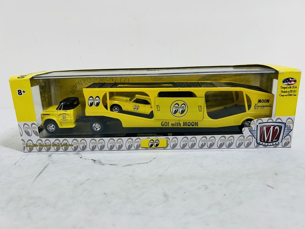 Lot 439: M2 MINI EQUIPMENT SEMI WITH RACING CAR