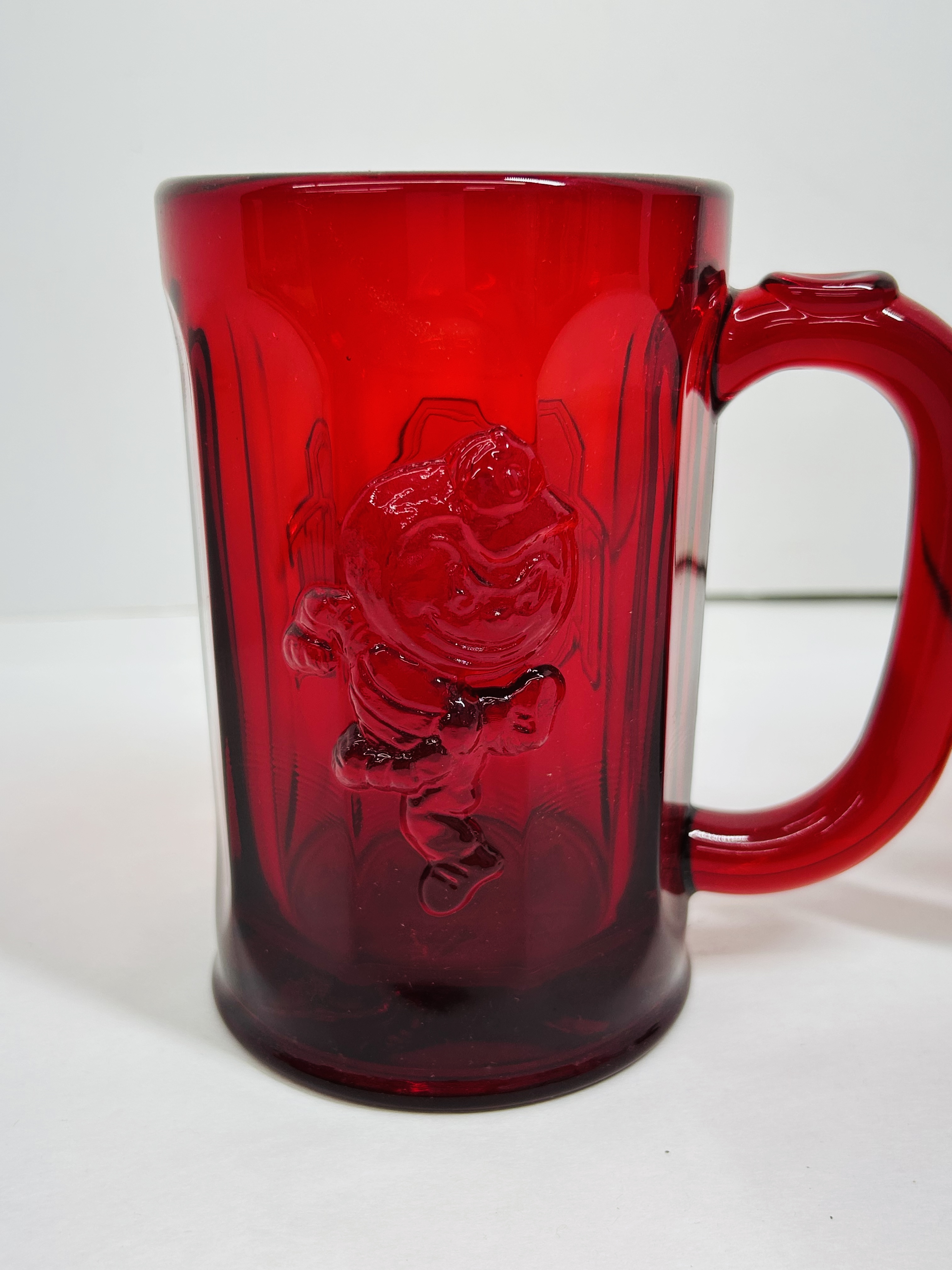 MOSSER RED OSU GLASS MUGS