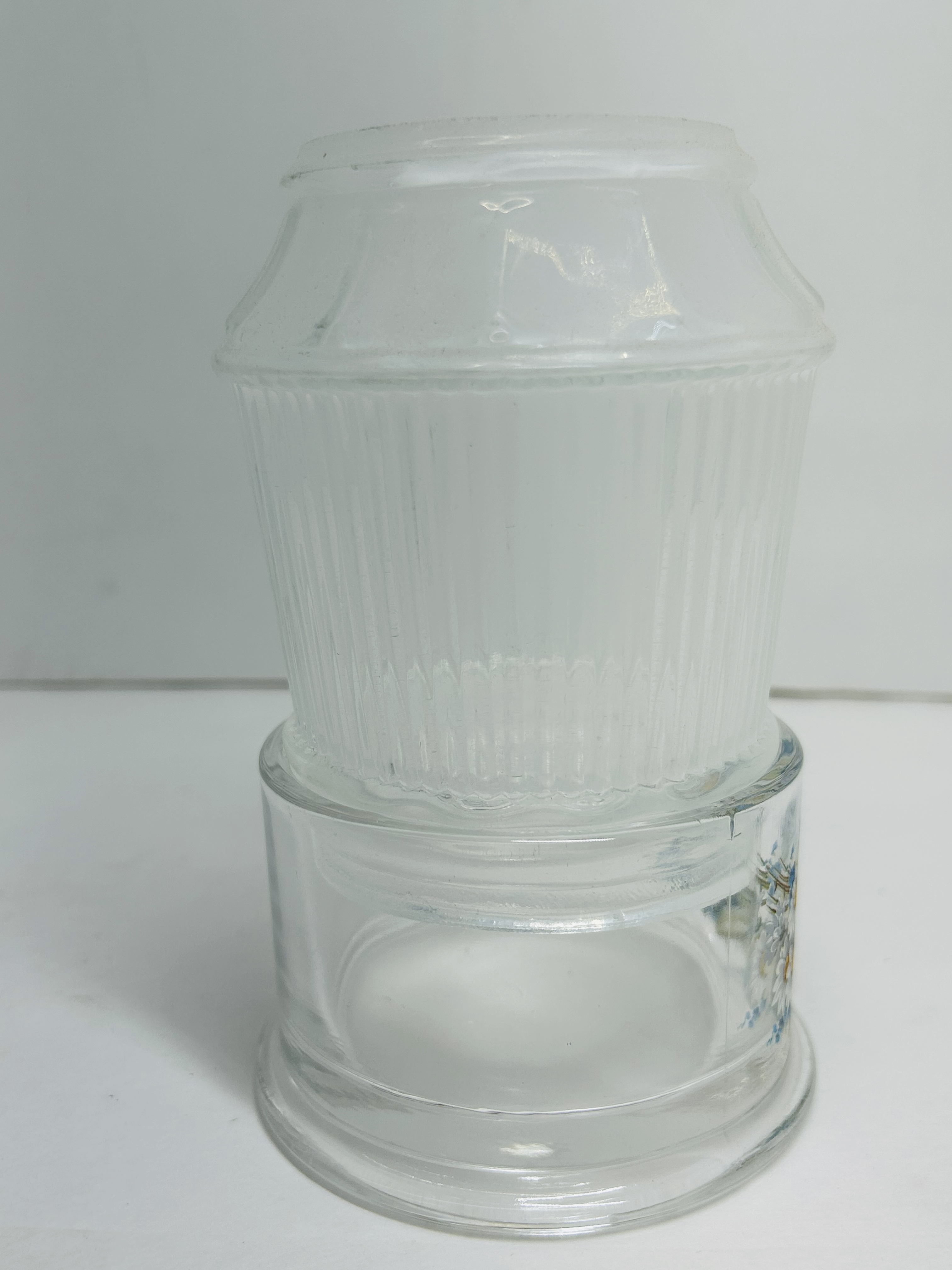 MOSSER GLASS FLORAL FAIRY LAMP