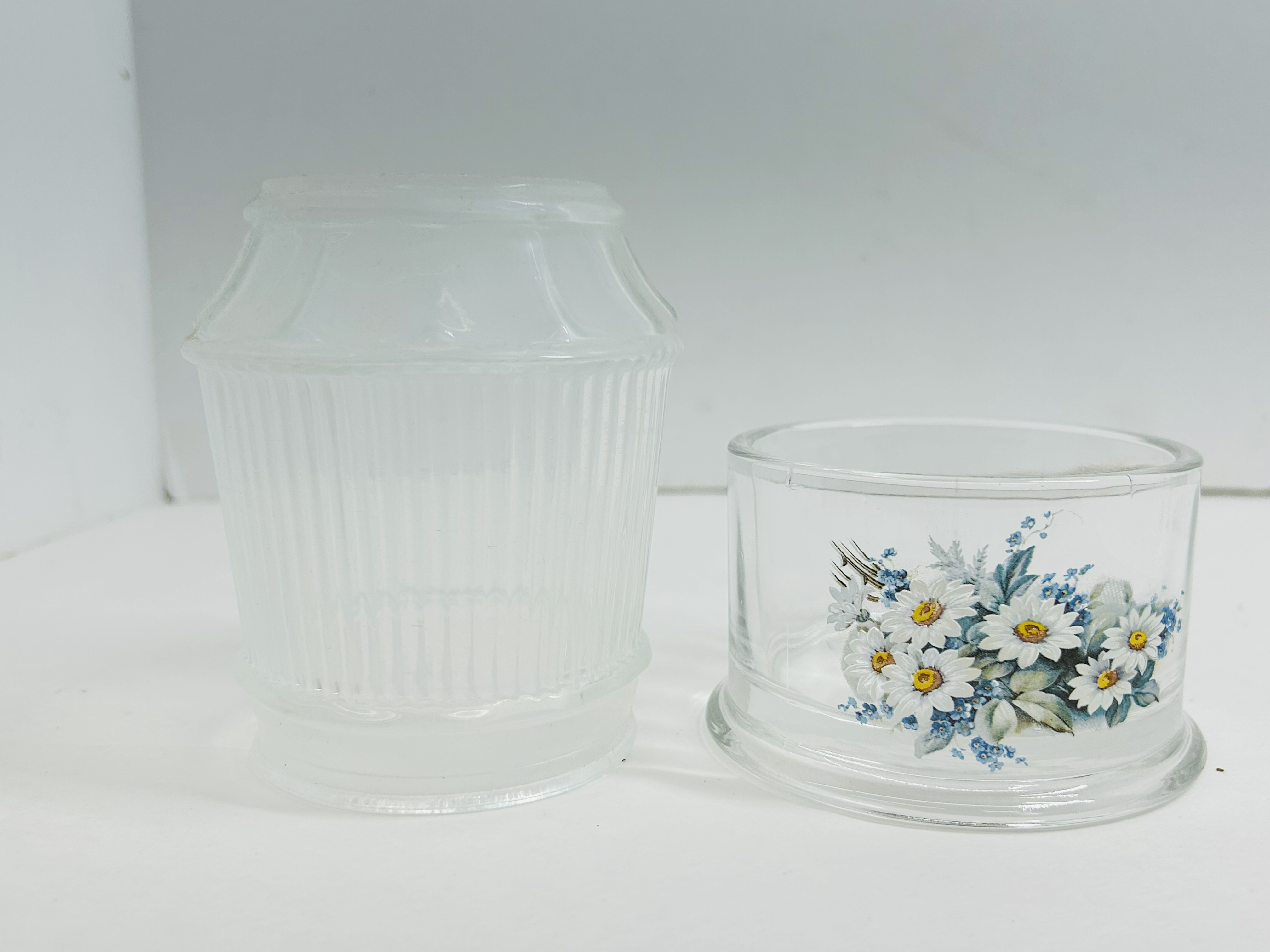 MOSSER GLASS FLORAL FAIRY LAMP