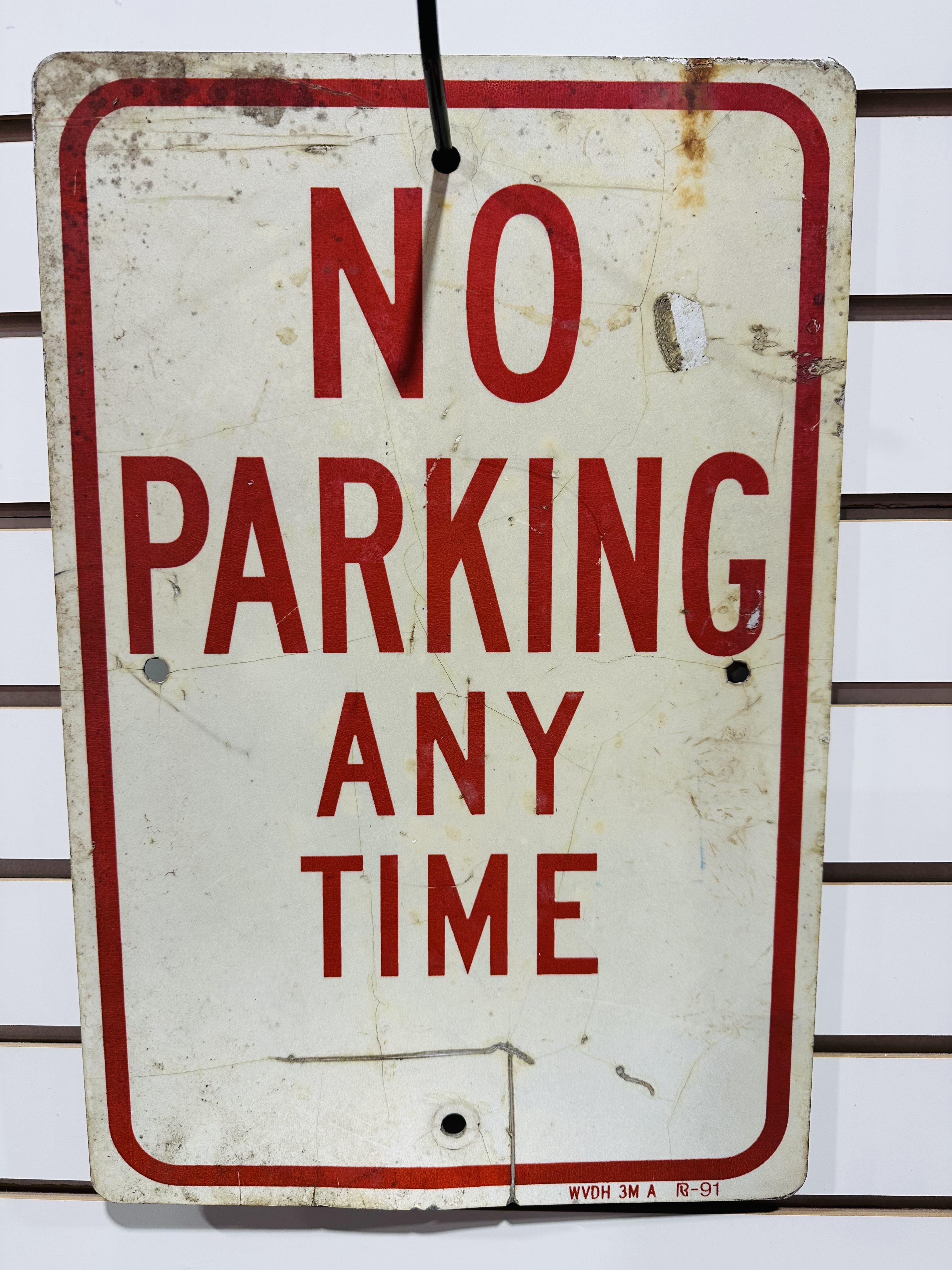 WVDH METAL ROAD SIGNS, 1991-1998