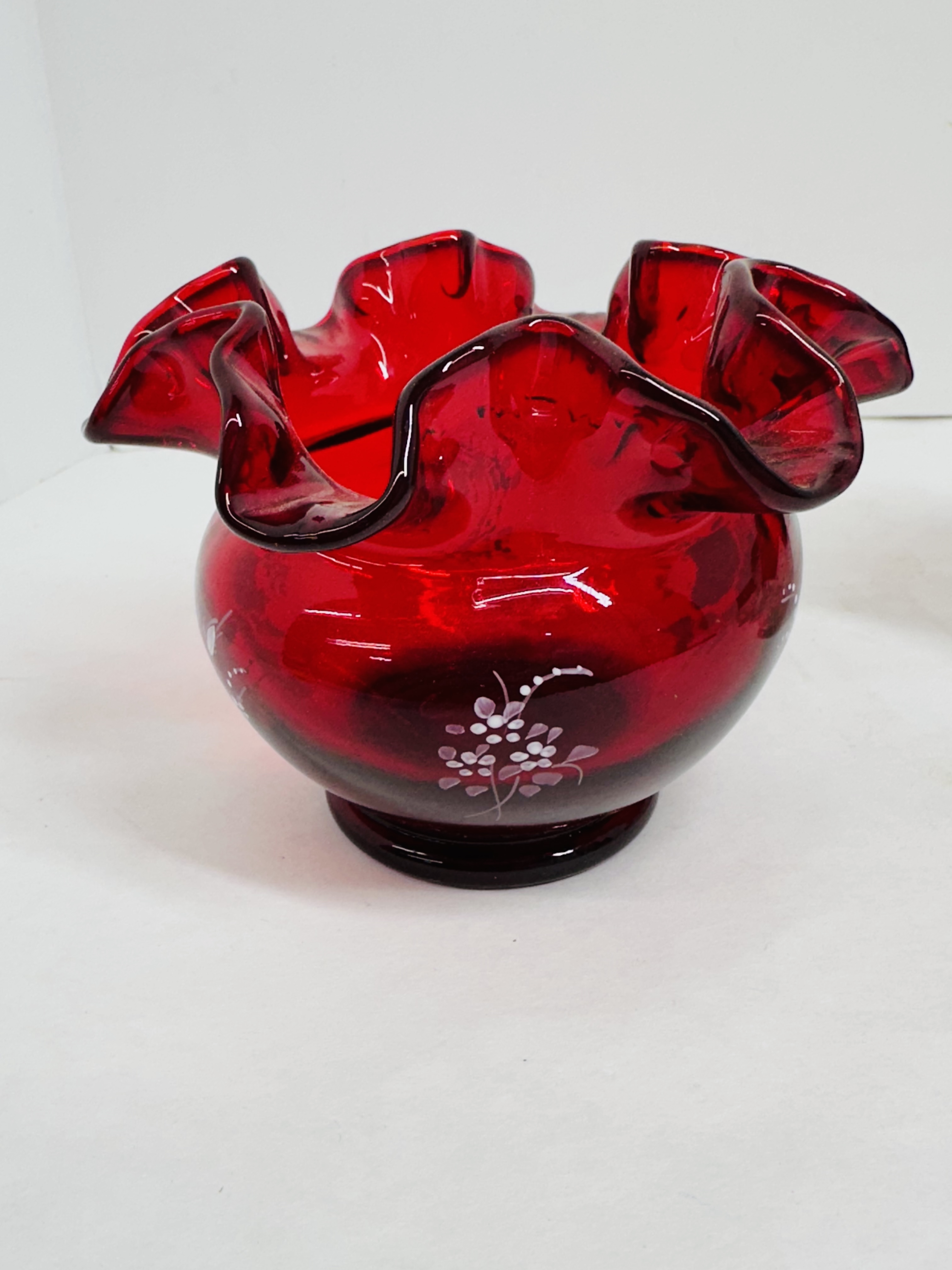 EAPG RUBY STAINED GLASS COLLECTION, 1900