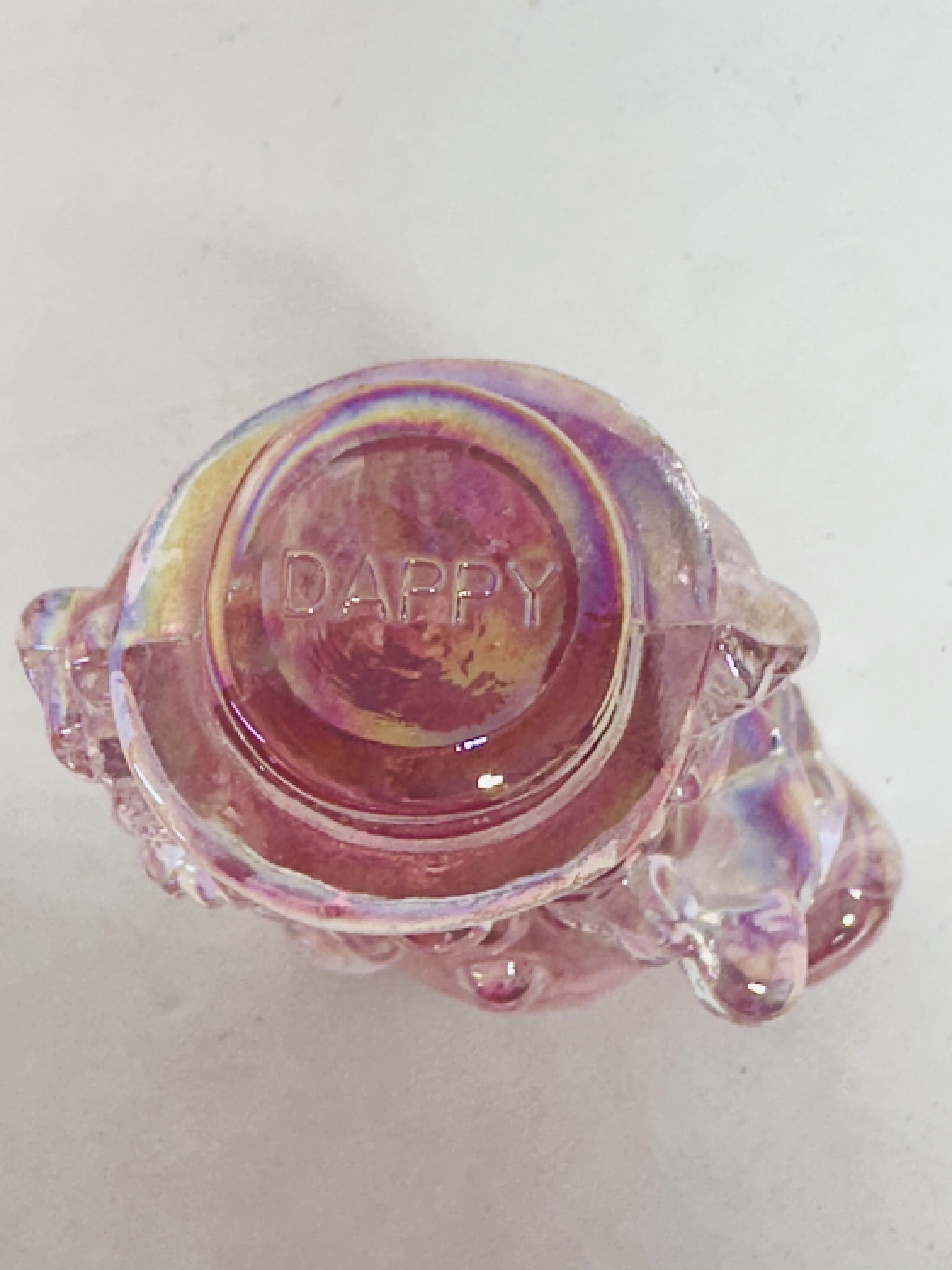 FENTON AND MOSSER PINK GLASS