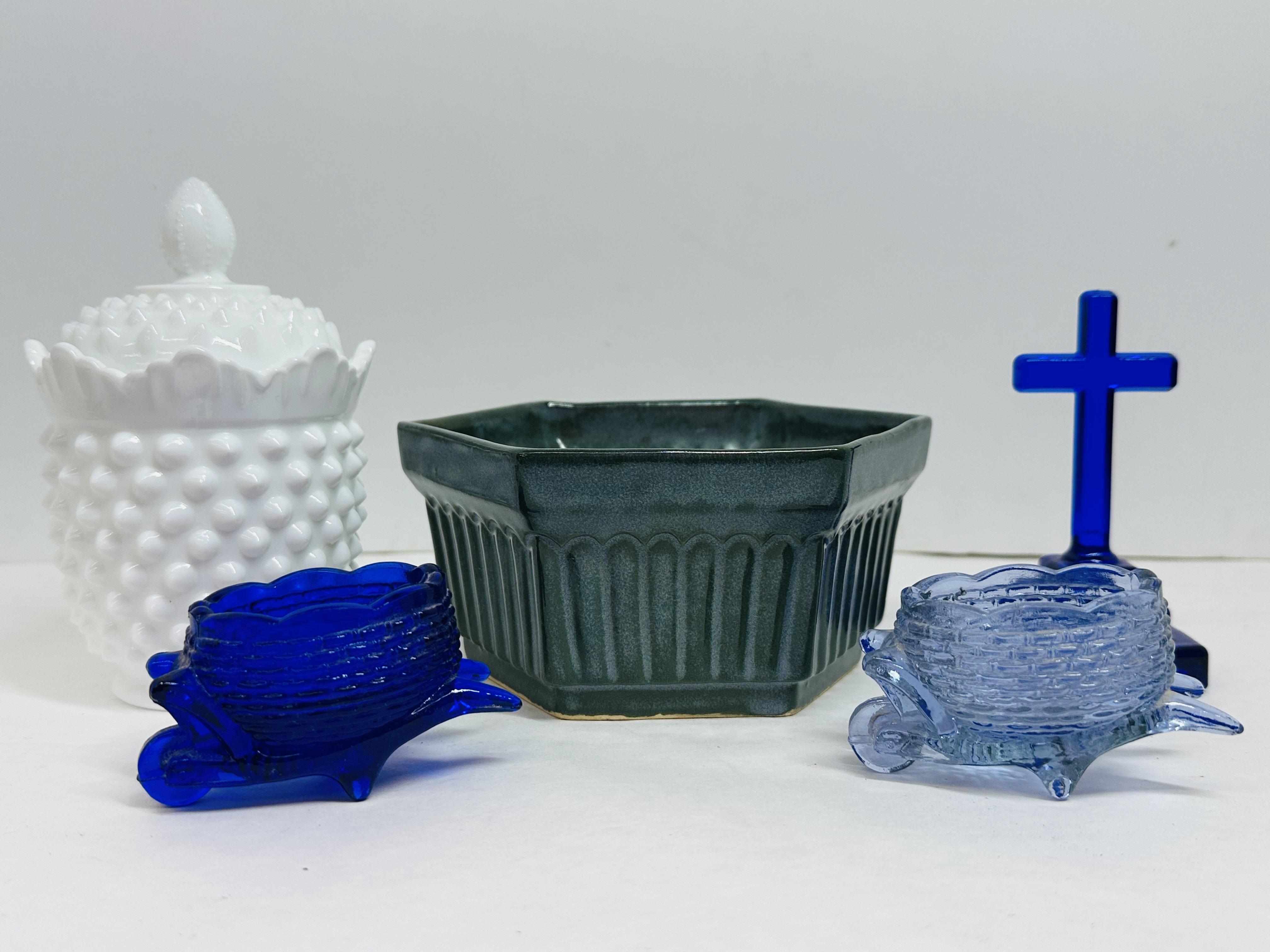 MOSSER GLASS AND POTTERY COLLECTION, MID-CENTURY