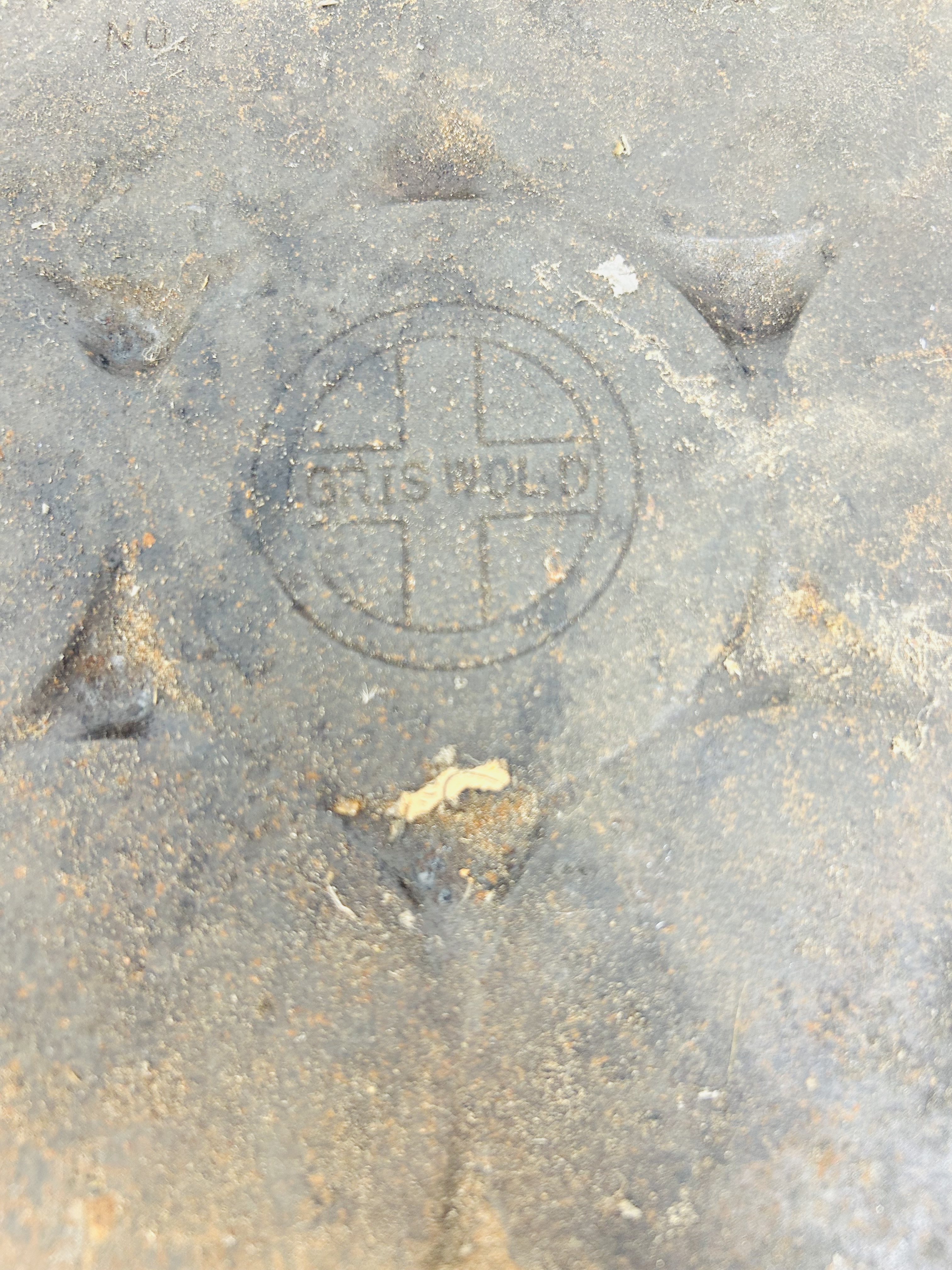 GRISWOLD CAST IRON PLETT PAN, C. 1920