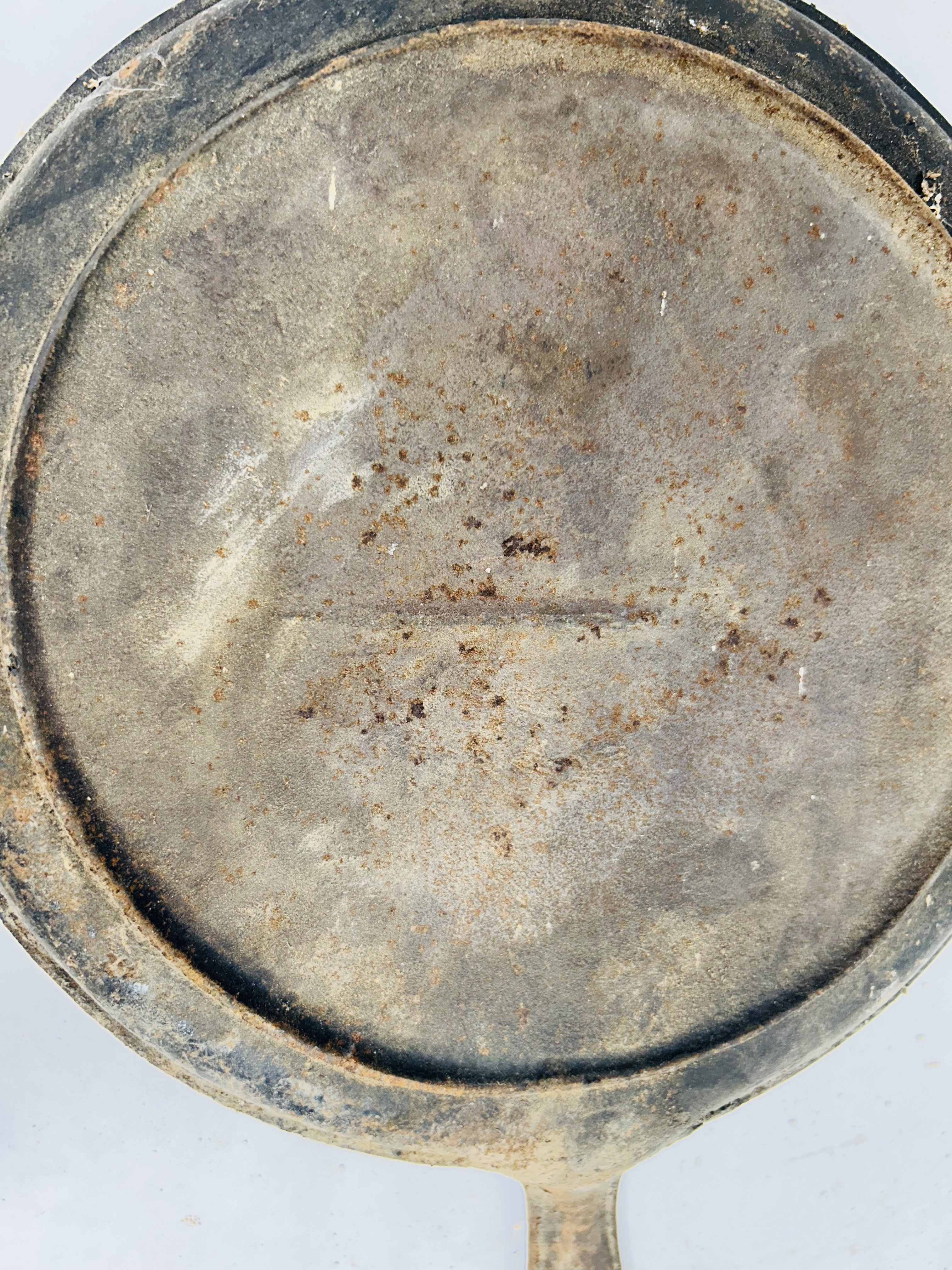 AMERICAN CAST IRON GRIDDLE, 19TH CENTURY