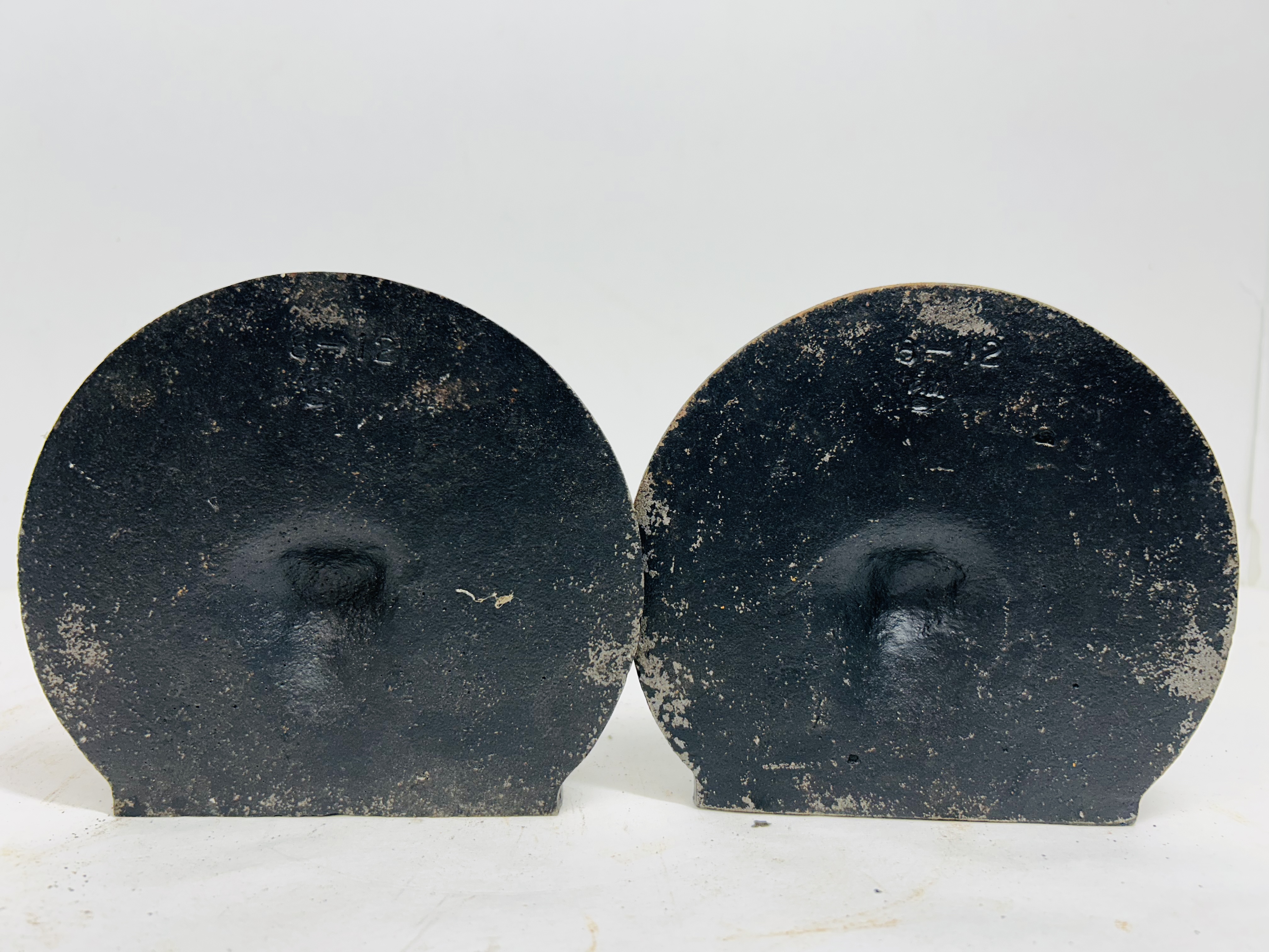 VIRGINIA METALCRAFTERS BIRD BOOKENDS, MID-20TH CENTURY