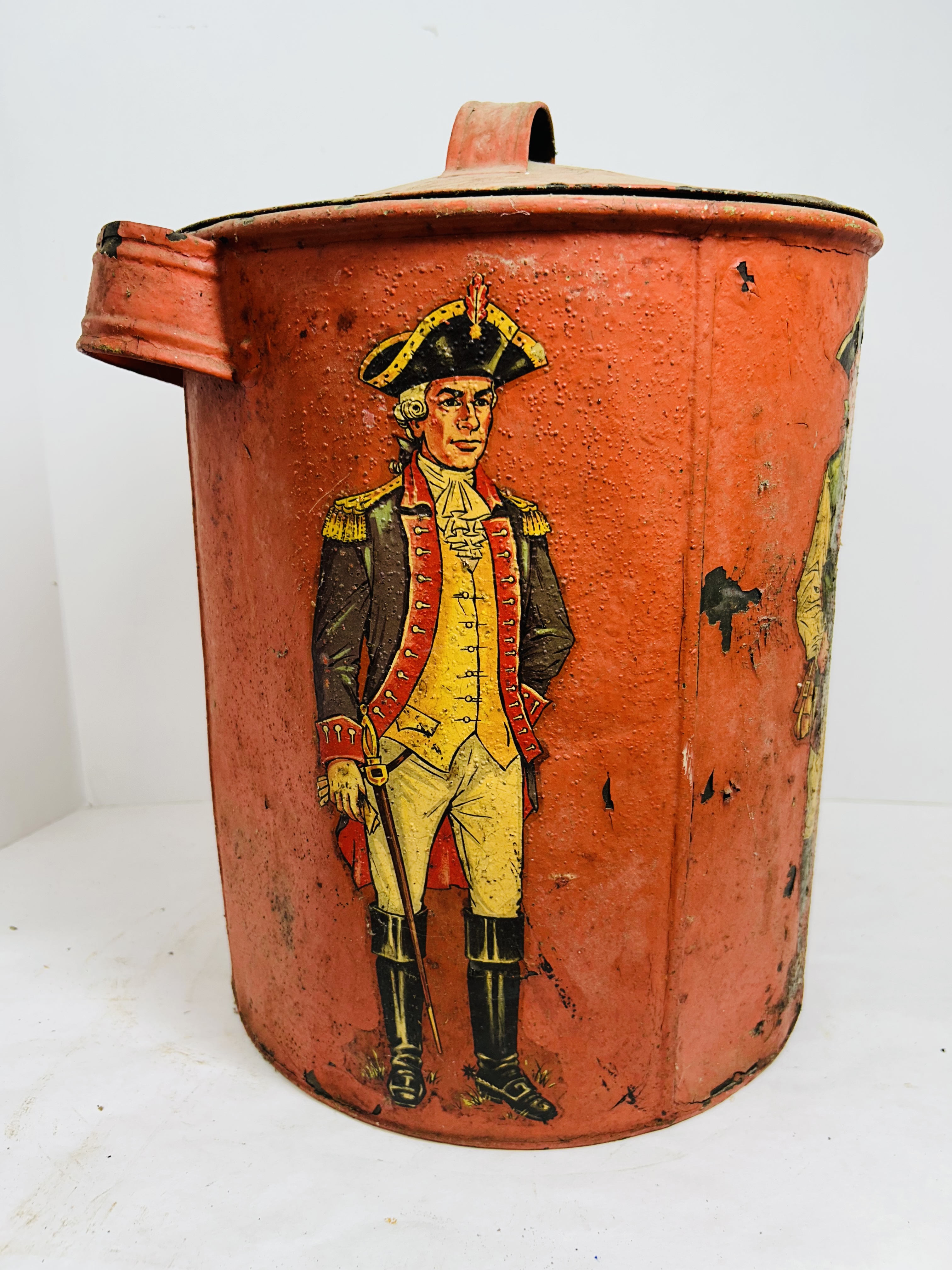 CHEINCO METAL CANISTER 1970S