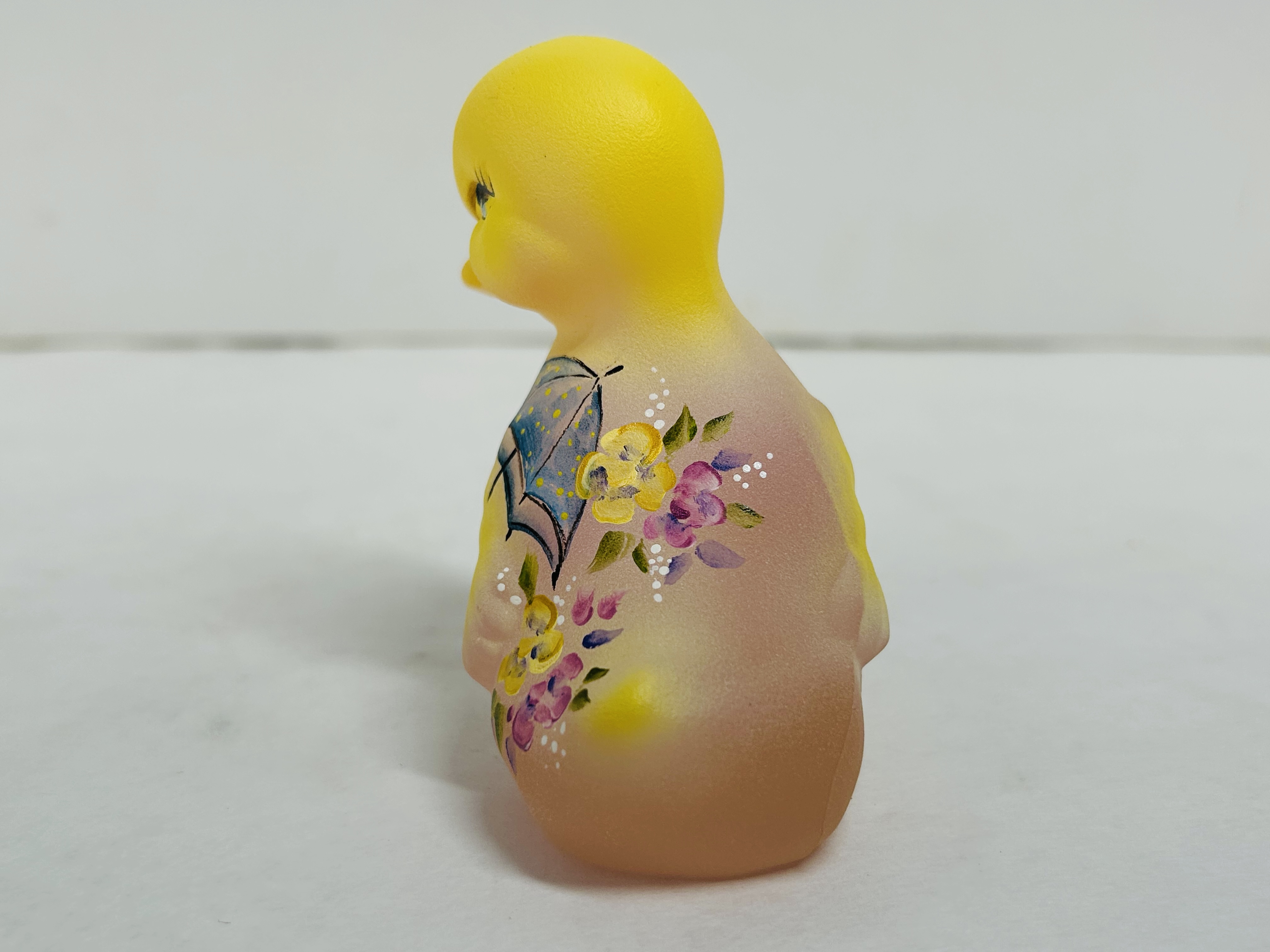 FENTON SATIN GLASS DUCKLING 2020