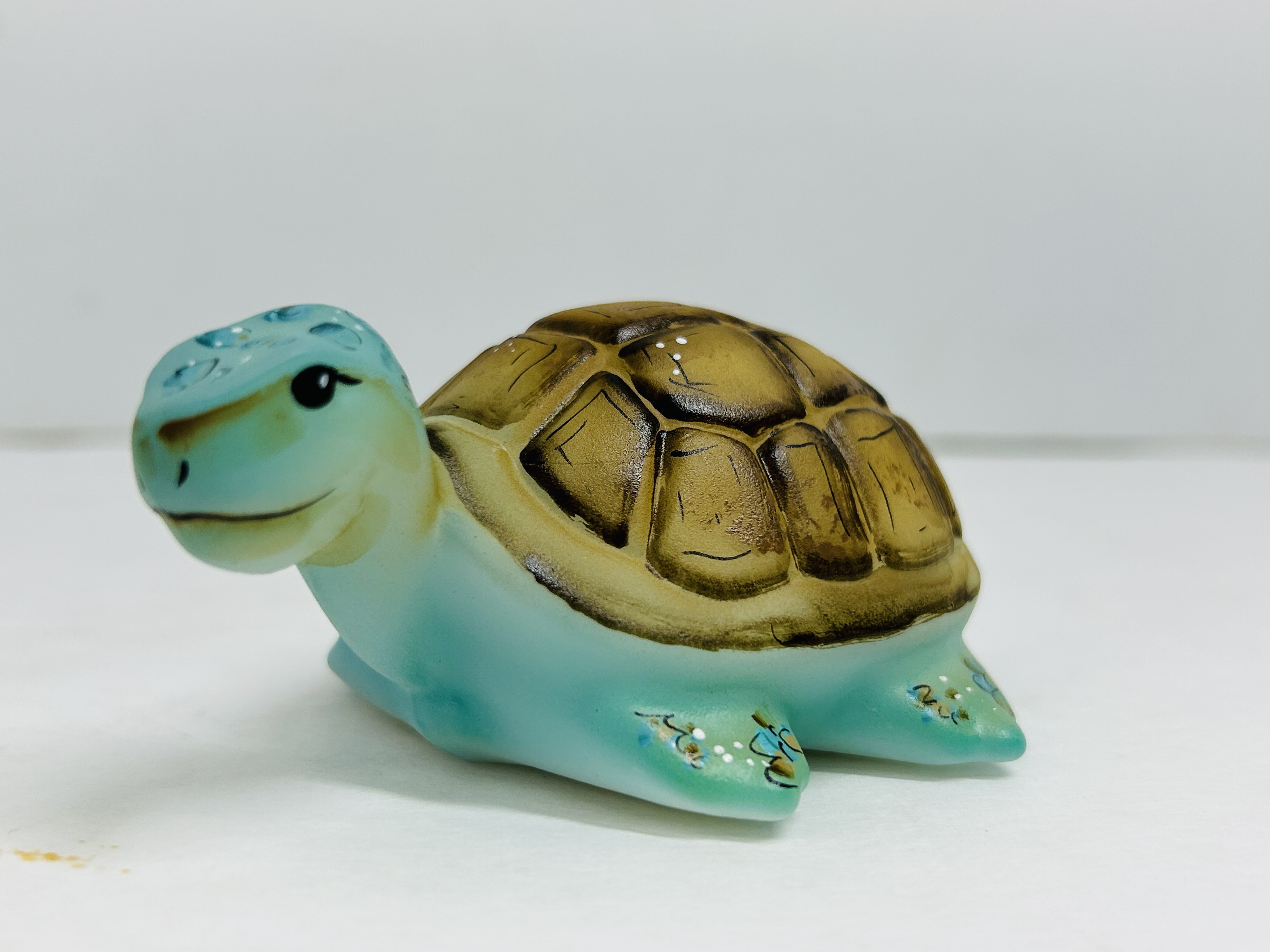 FENTON AL KIBBE GLASS TURTLE 2022