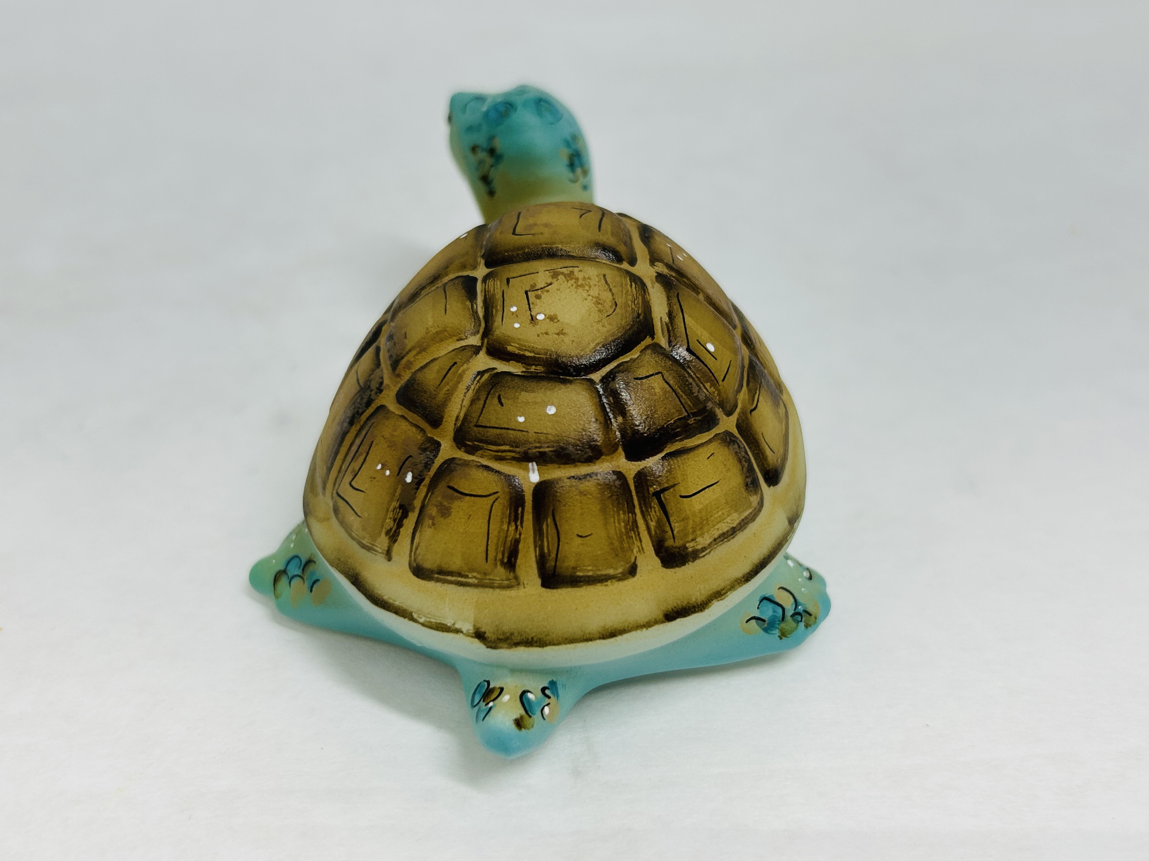 FENTON AL KIBBE GLASS TURTLE 2022