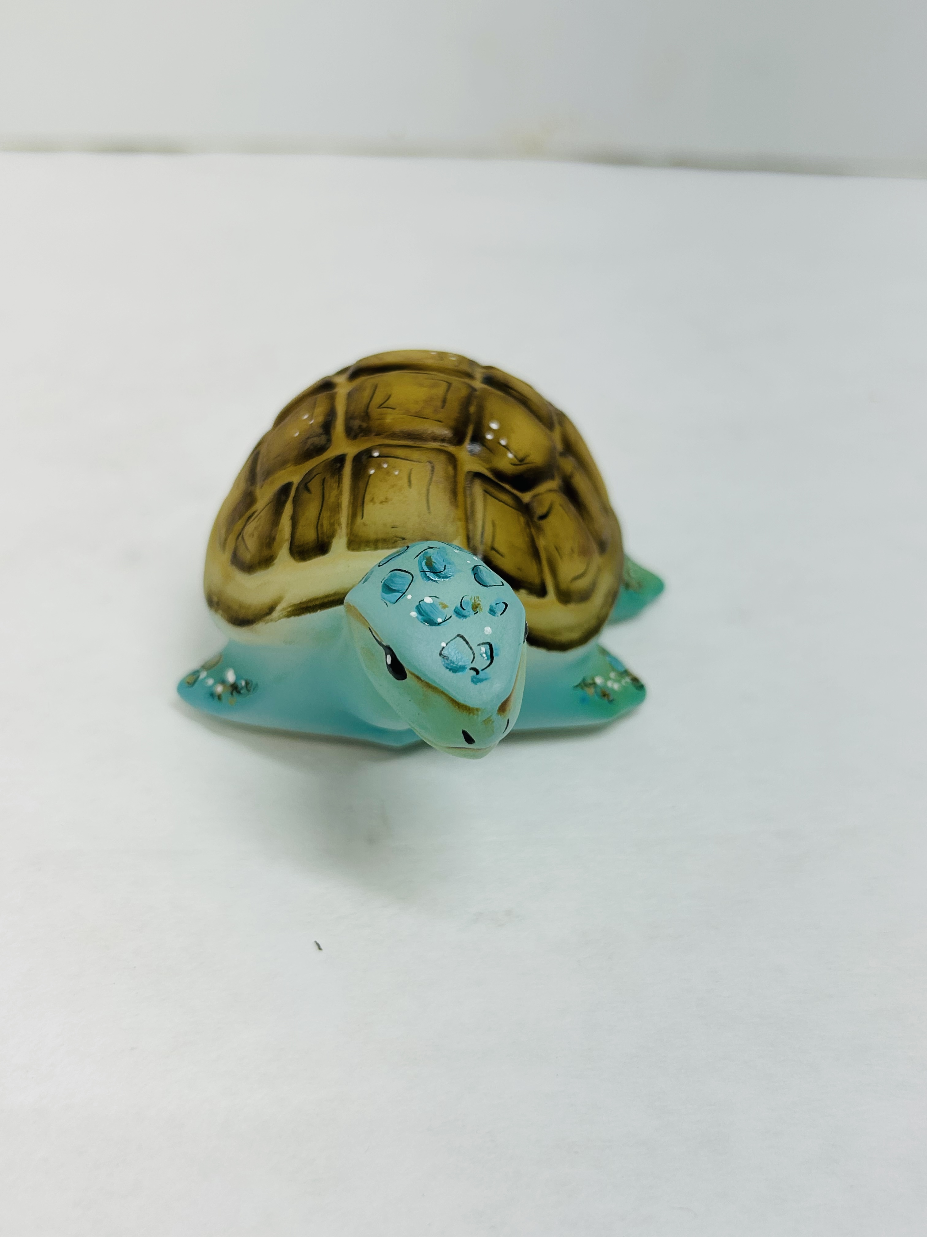 FENTON AL KIBBE GLASS TURTLE 2022