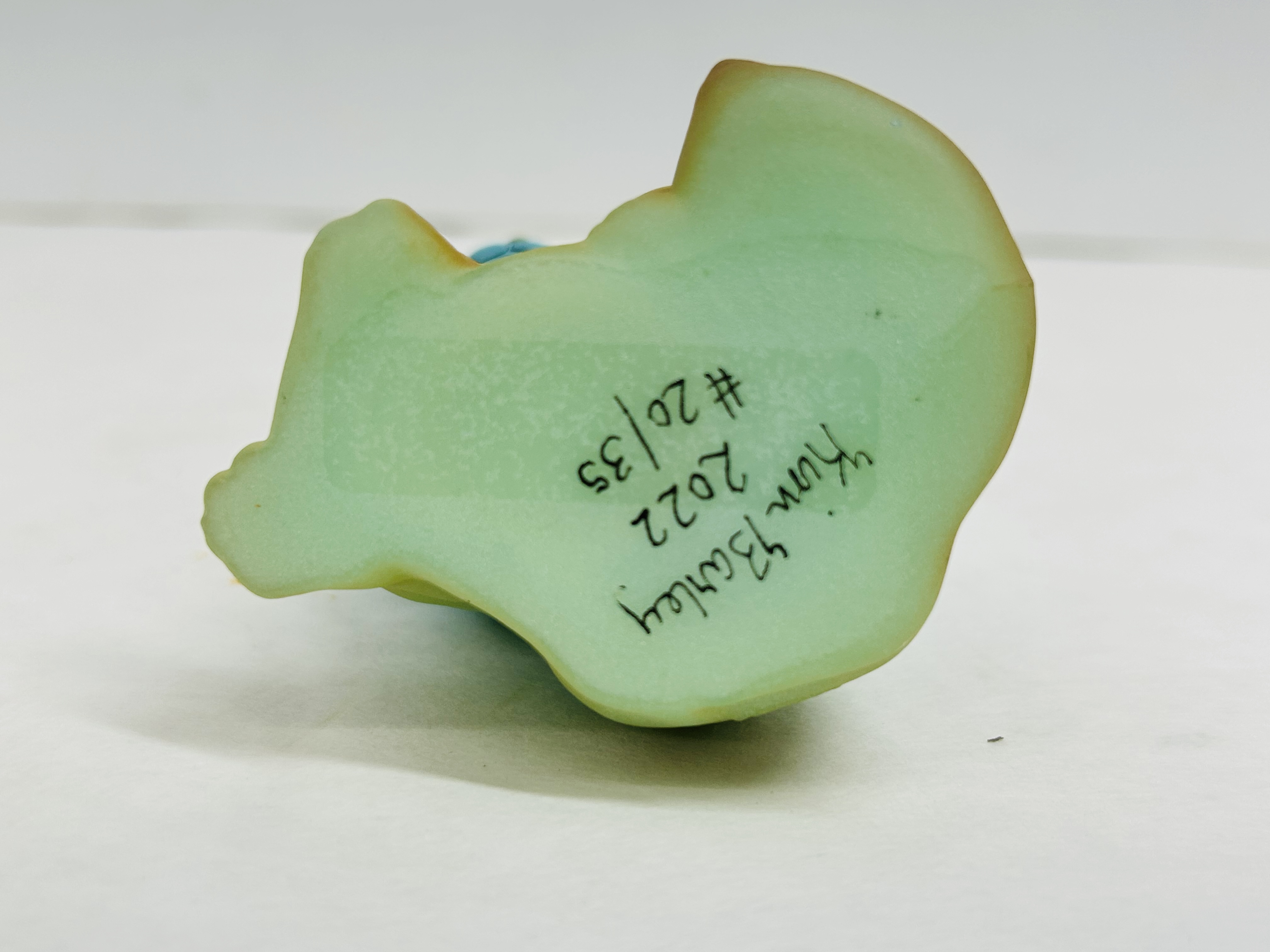 FENTON GLASS CAT FIGURINE, 2022