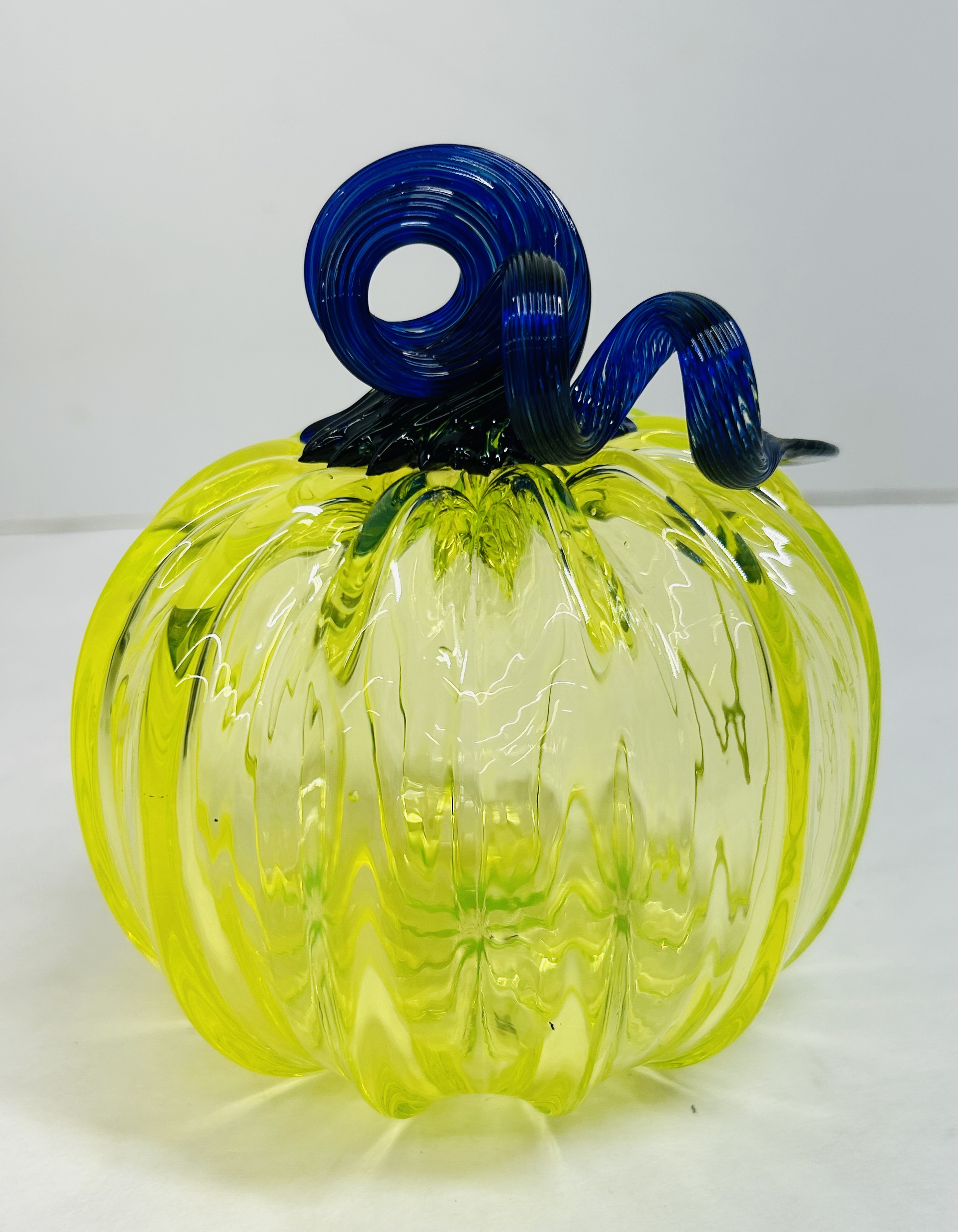 GLASS URANIUM PUMPKIN, 21ST CENTURY
