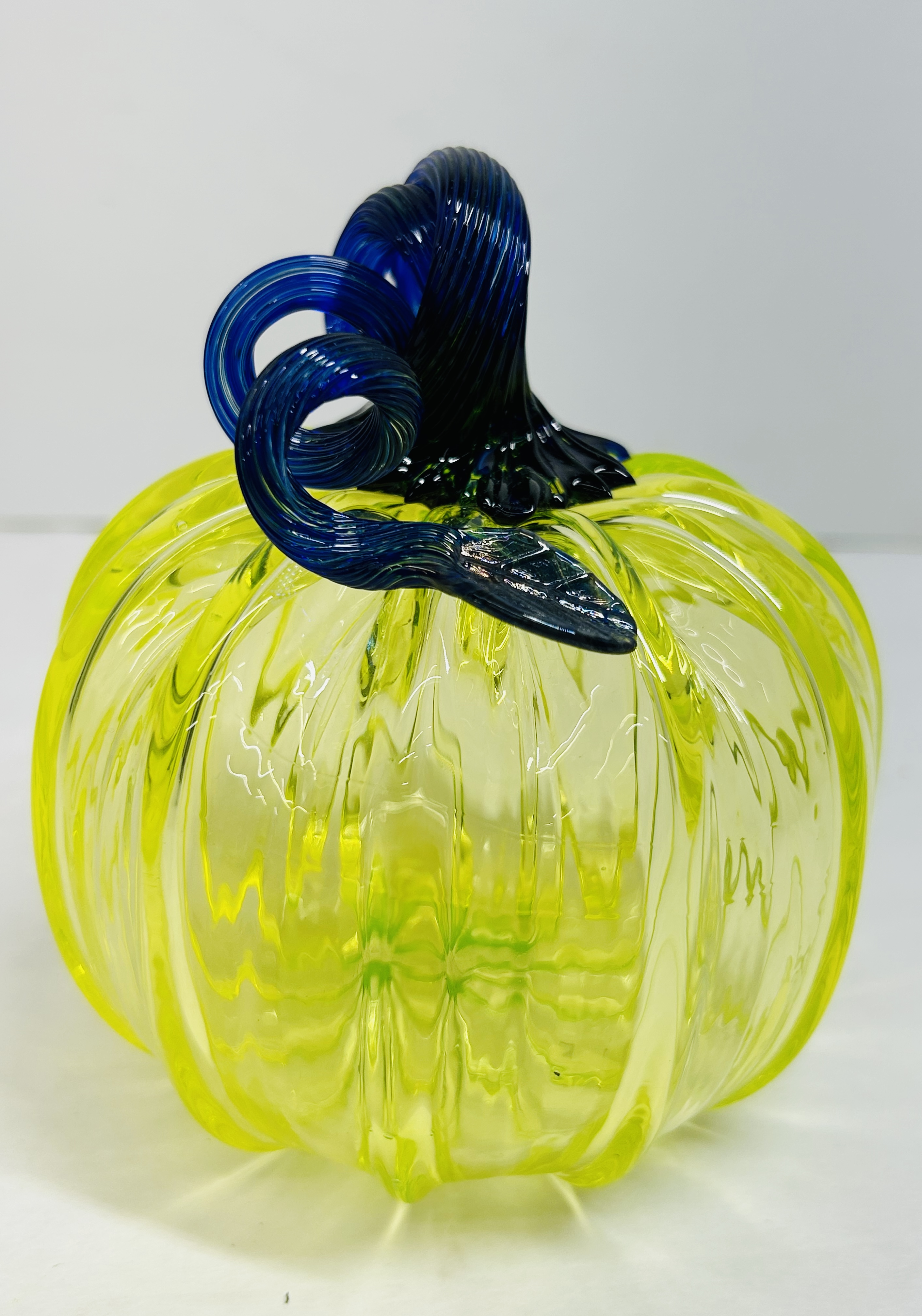 GLASS URANIUM PUMPKIN, 21ST CENTURY