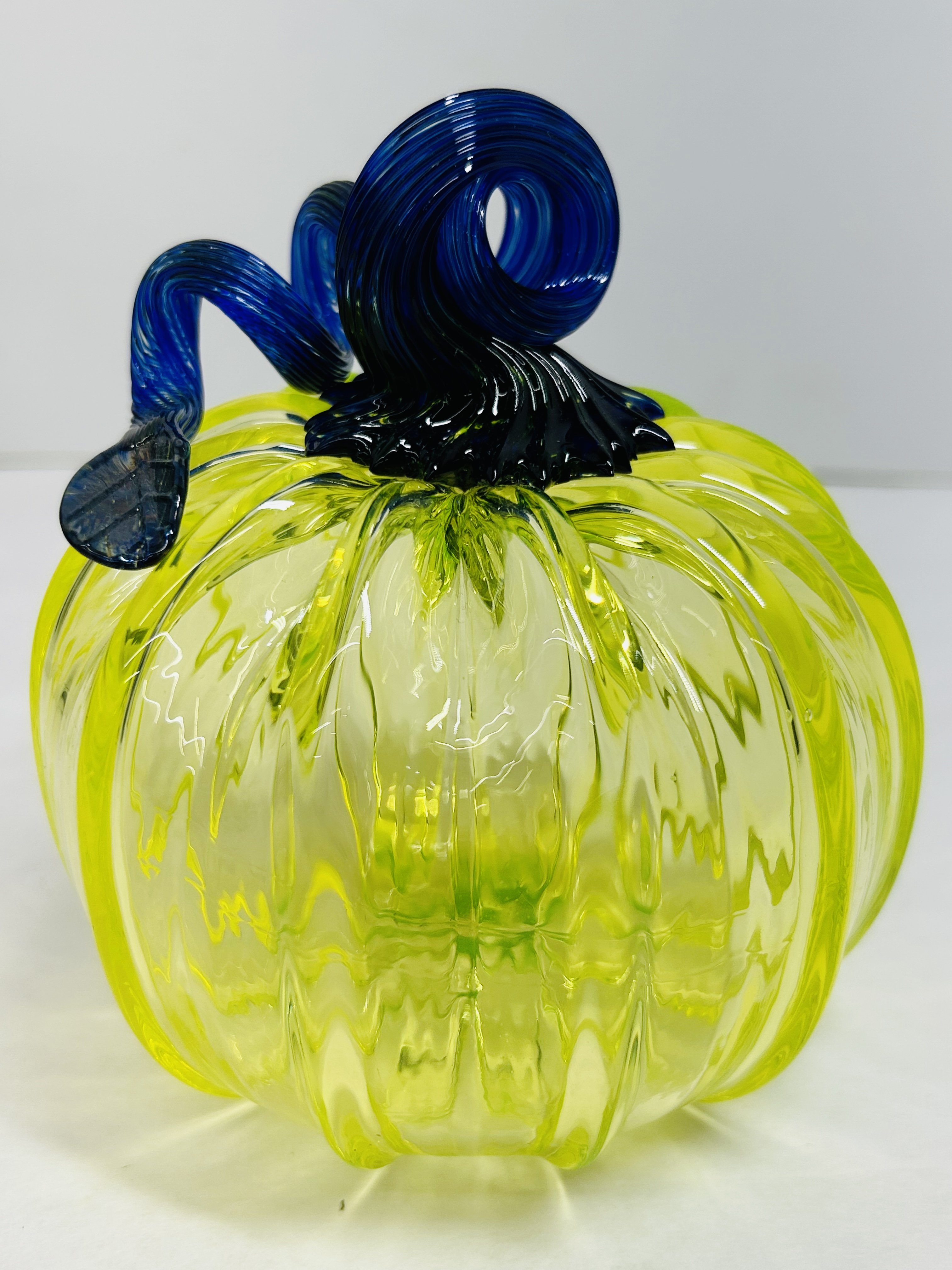 GLASS URANIUM PUMPKIN, 21ST CENTURY