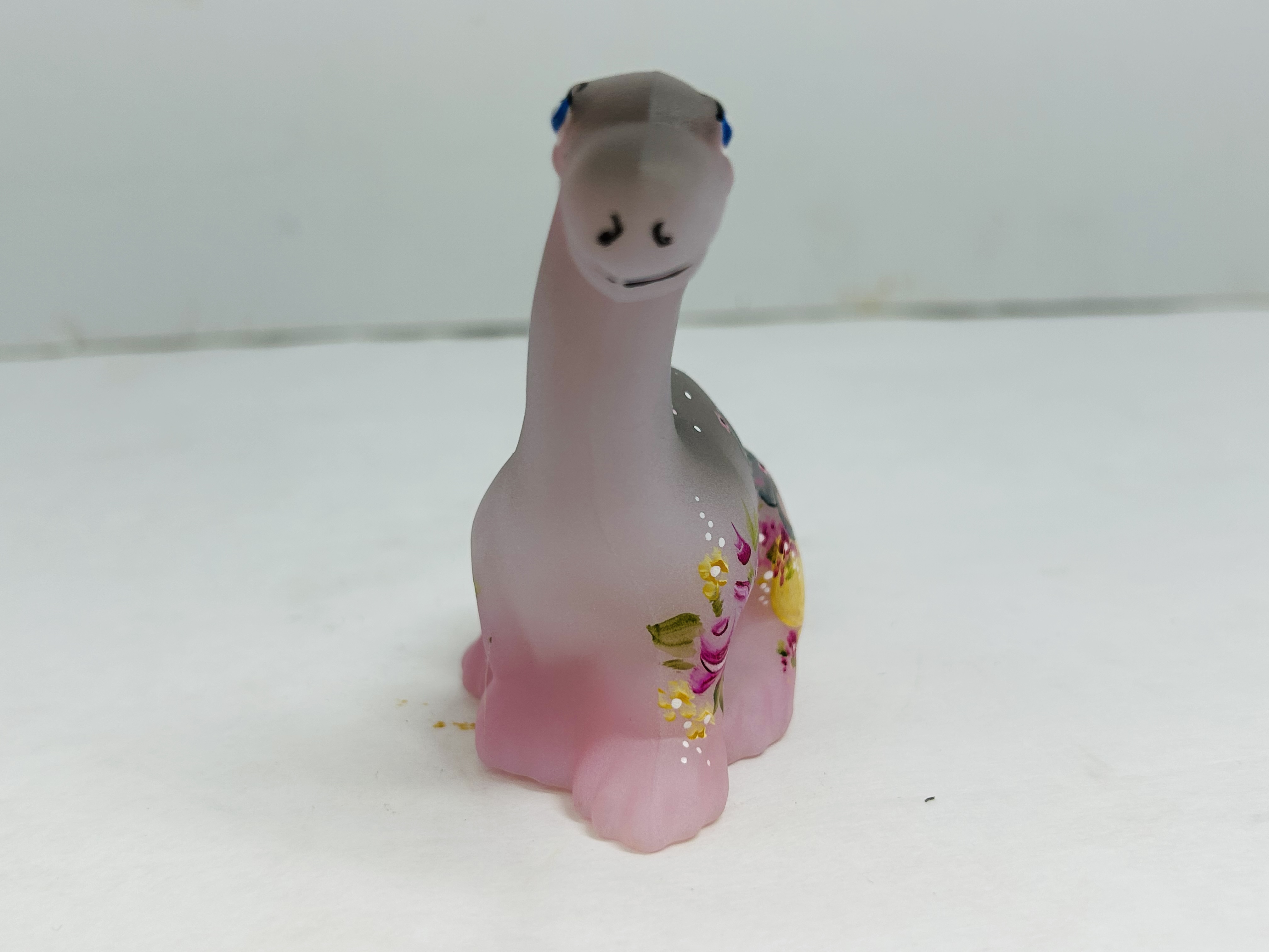FENTON M. KIBBE GLASS DINOSAUR, 2021
