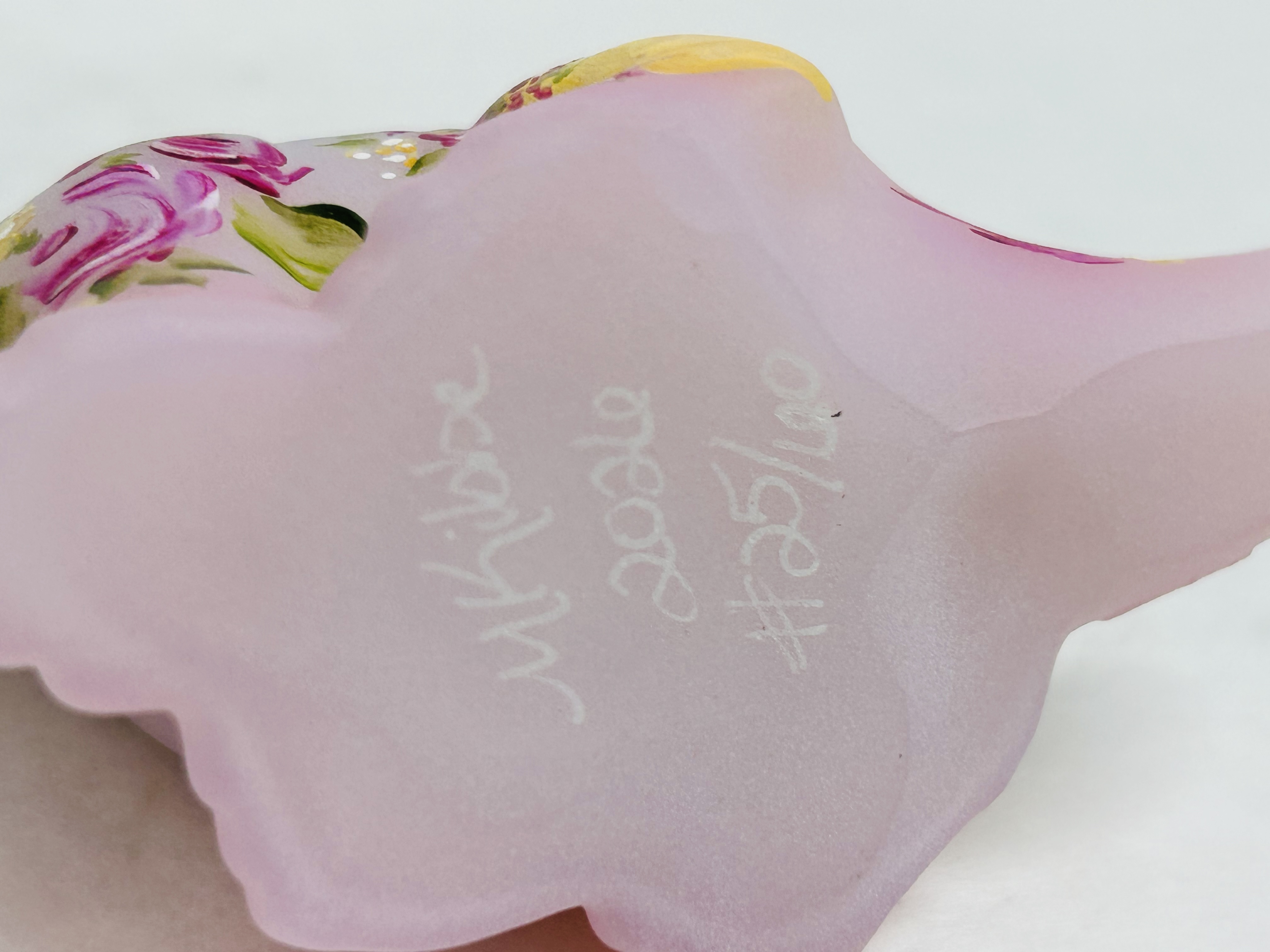 FENTON M. KIBBE GLASS DINOSAUR, 2021