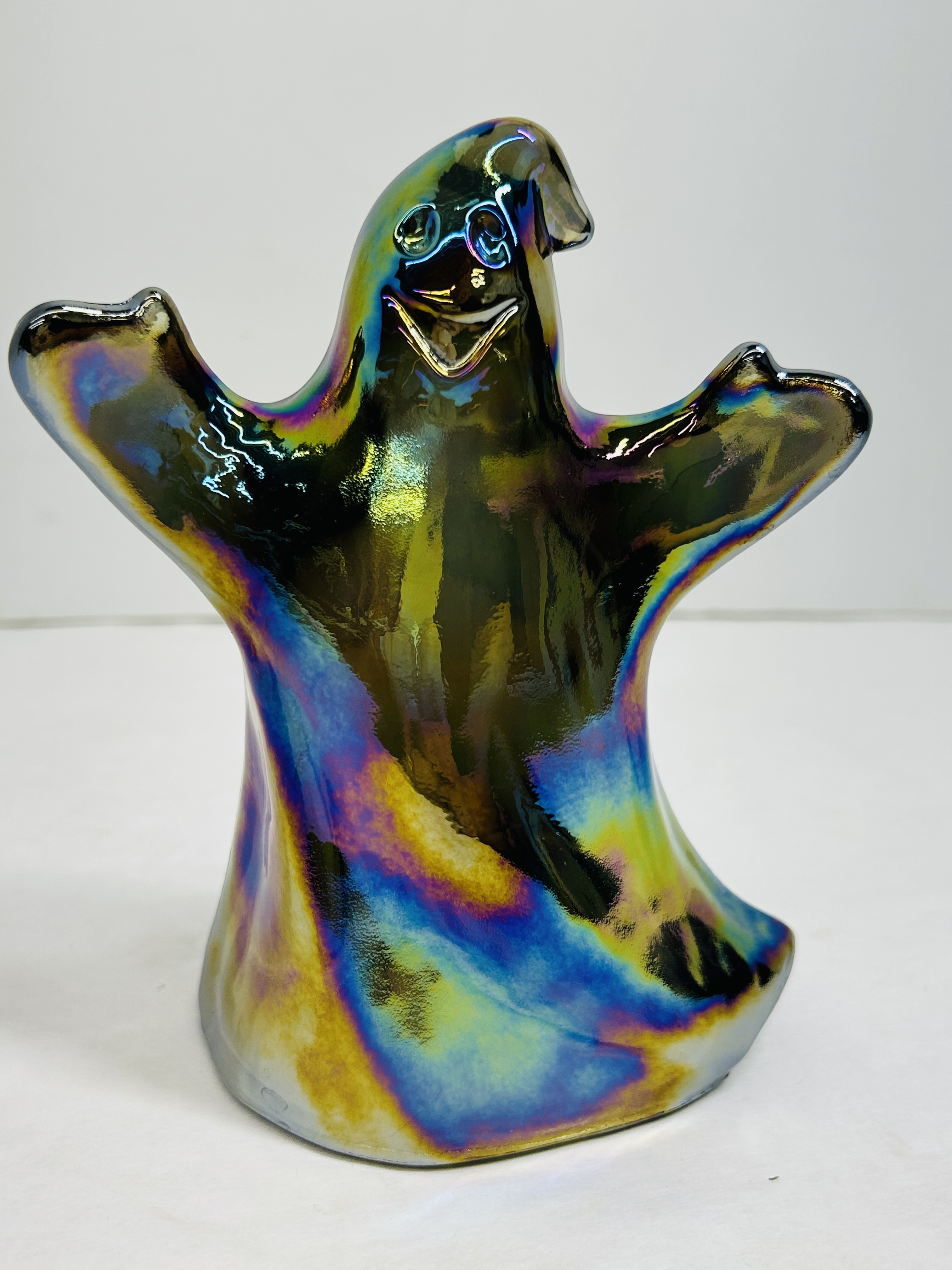 FENTON CARNIVAL GLASS GHOST, 1980S