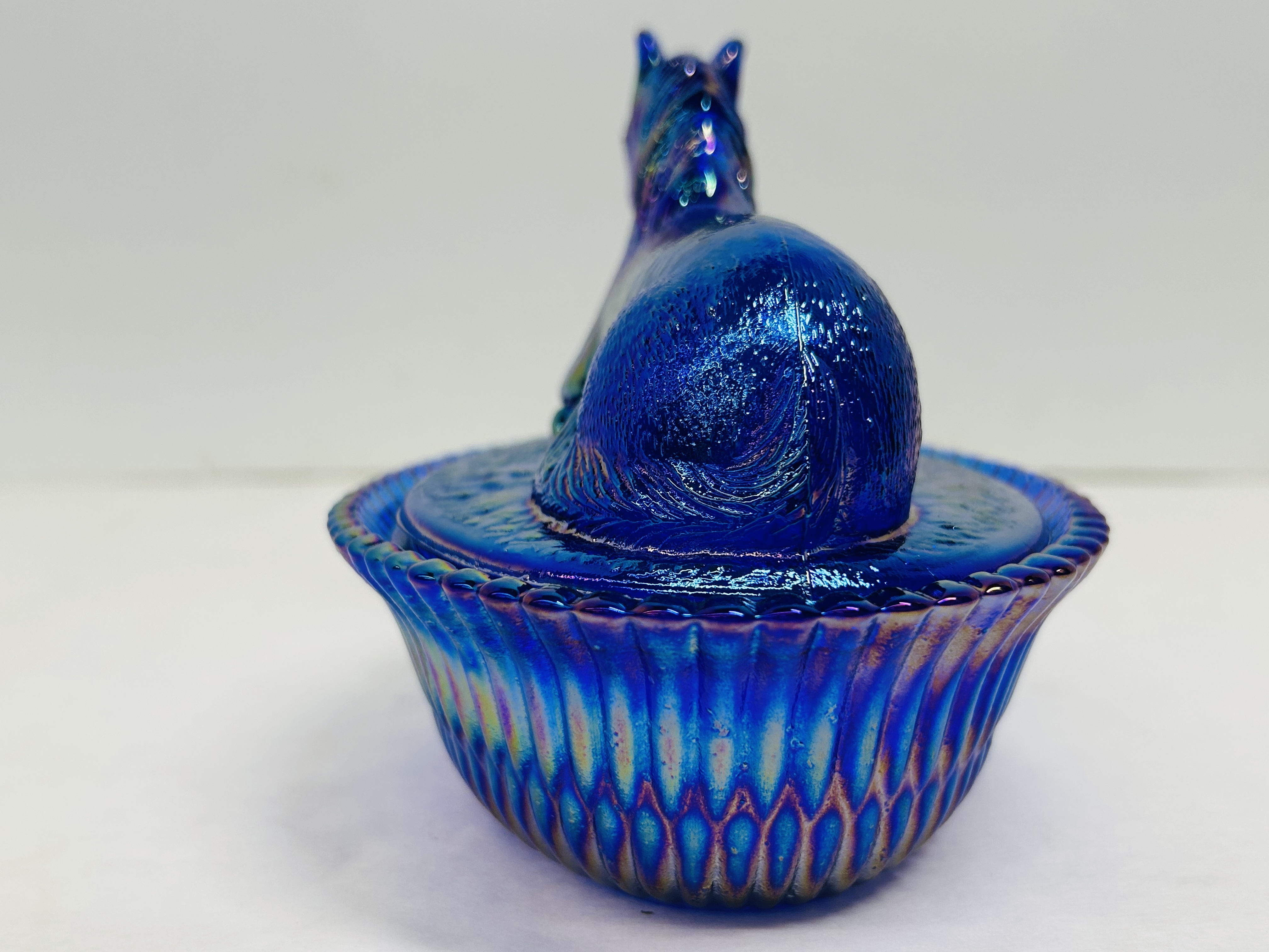 ROSSO COBALT CARNIVAL HORSE DISH