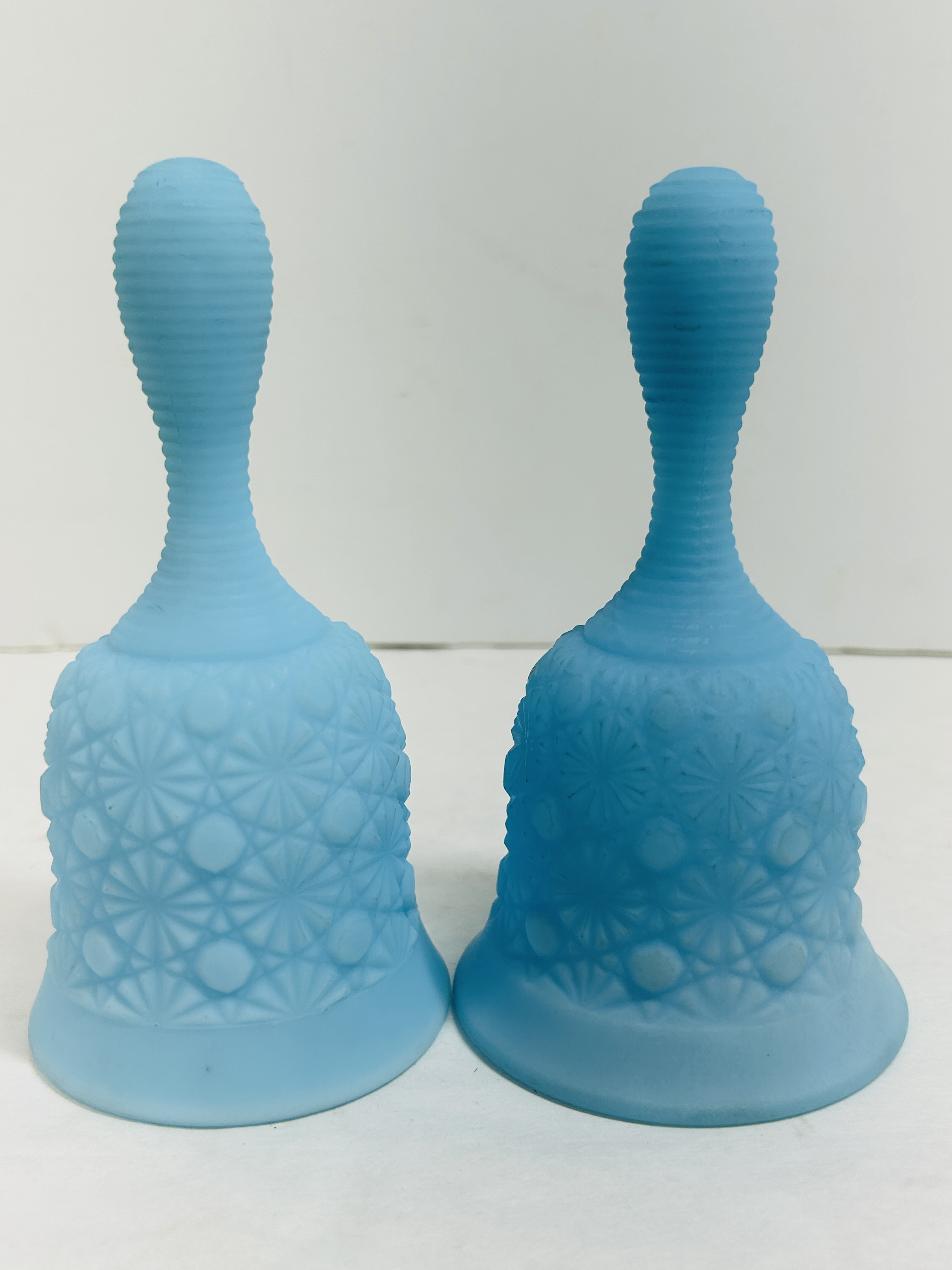 BLUE FENTON SATIN BELLS, 1970S