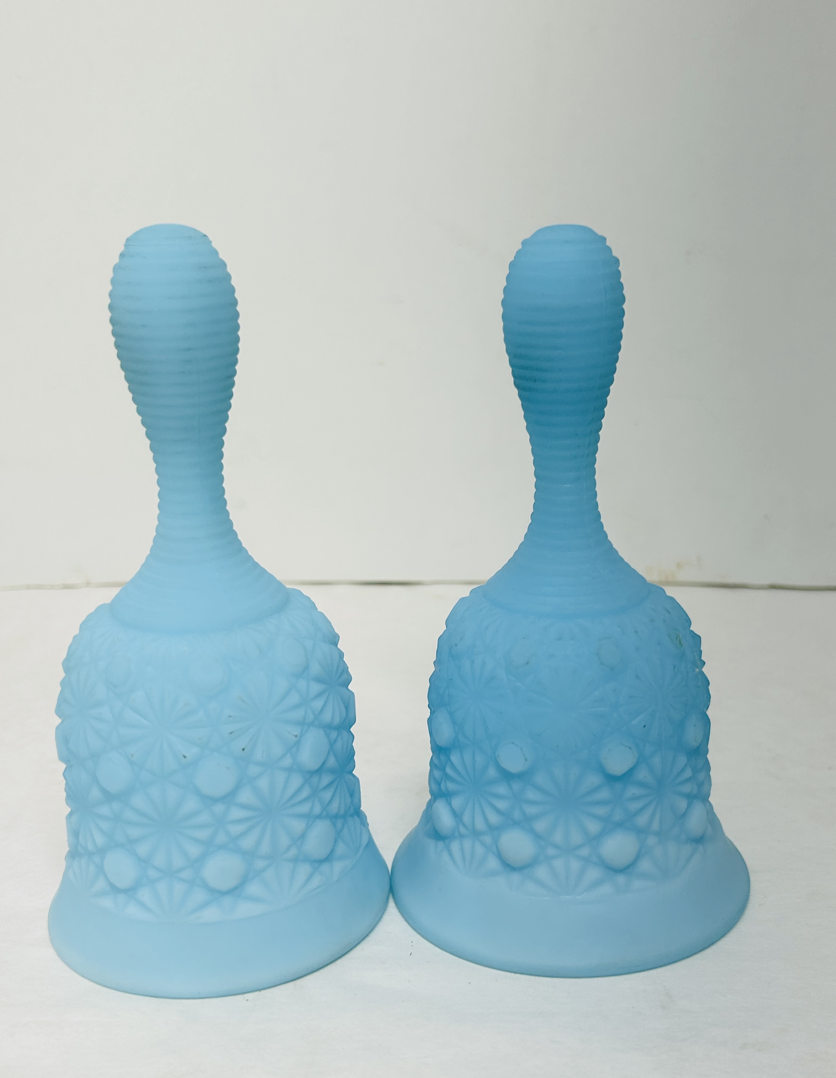 BLUE FENTON SATIN BELLS, 1970S