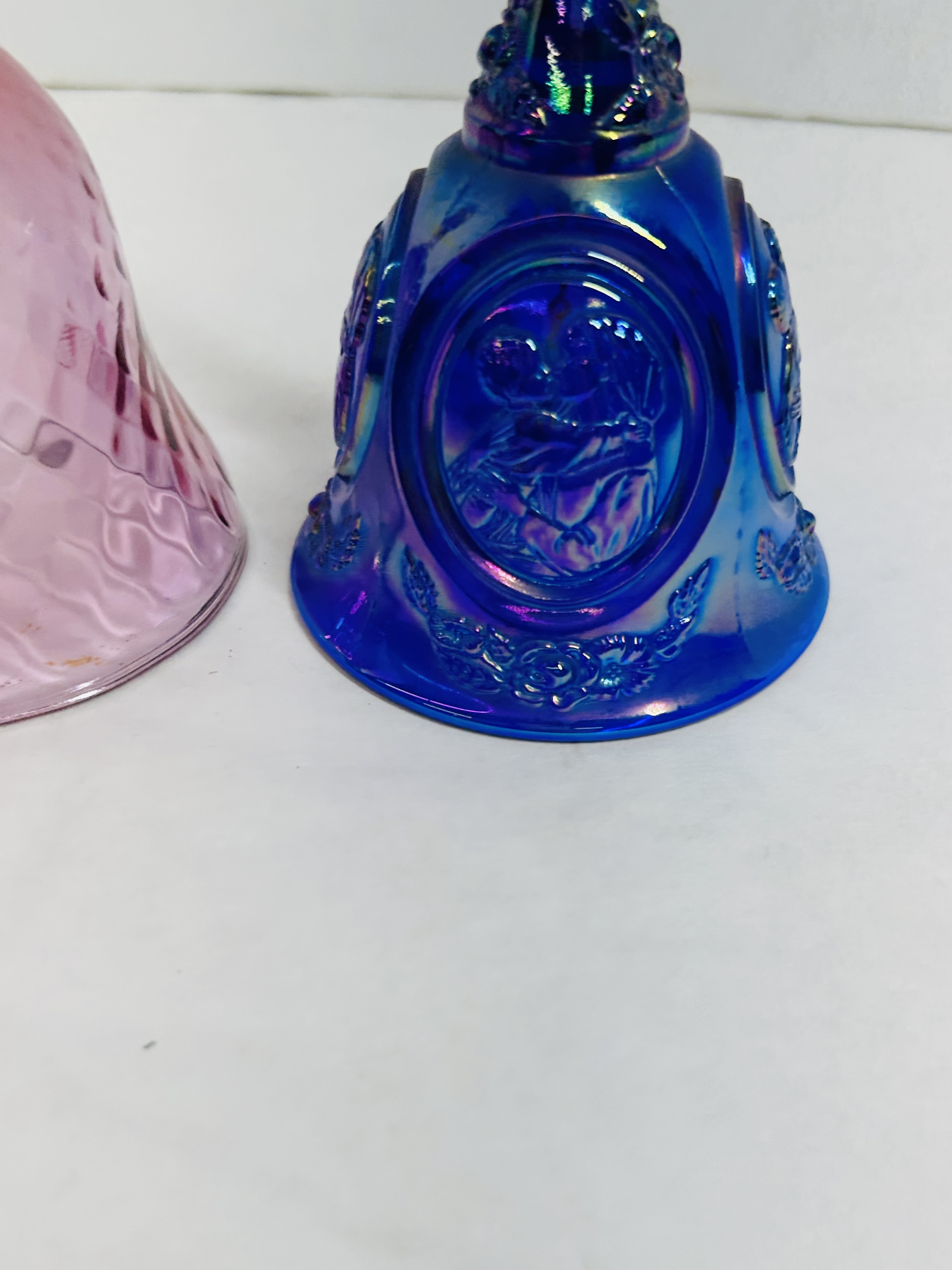 FENTON ART GLASS BELLS, 1970S