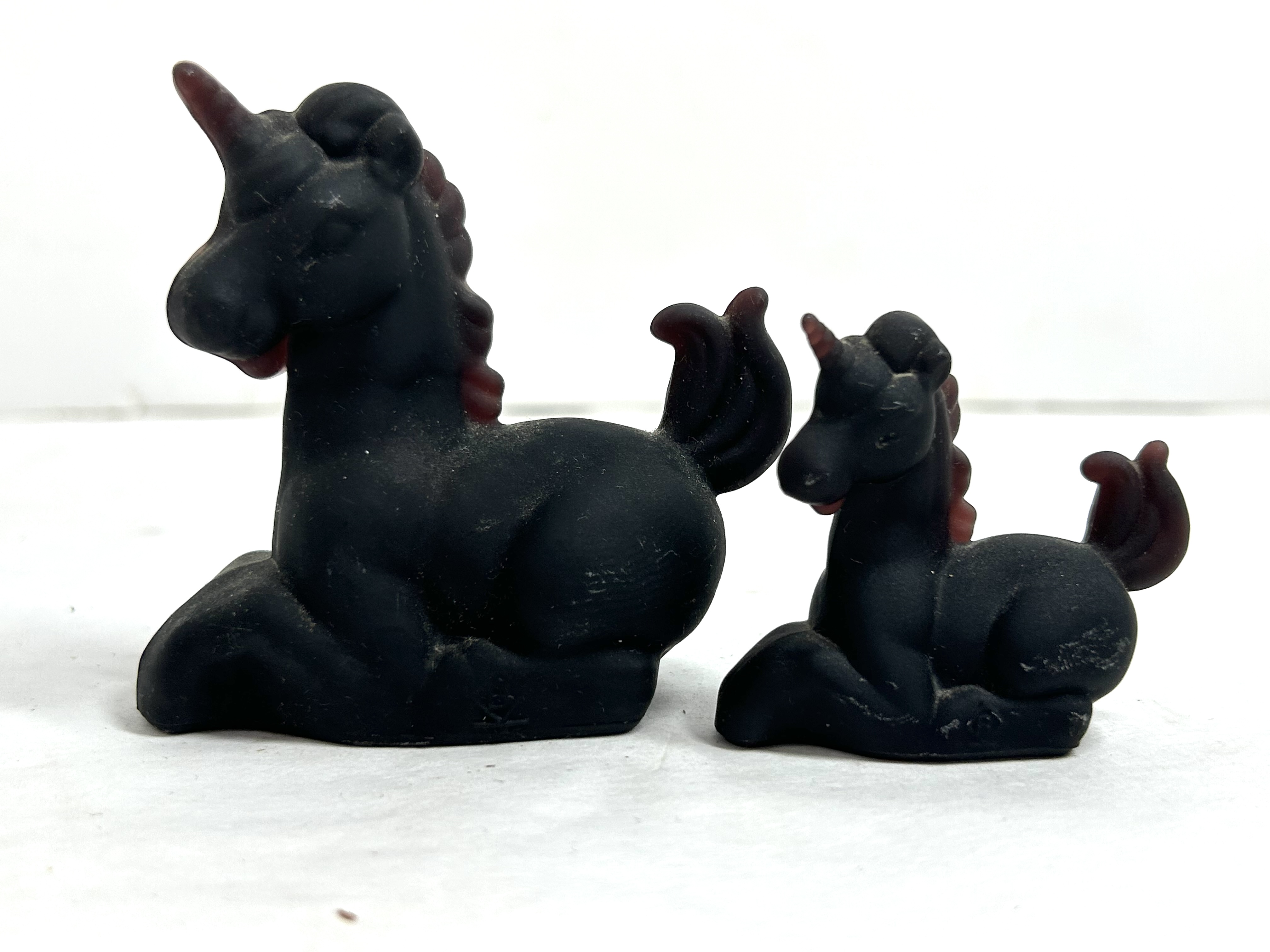 BOYD BLACK AMETHYST UNICORNS, 1970S
