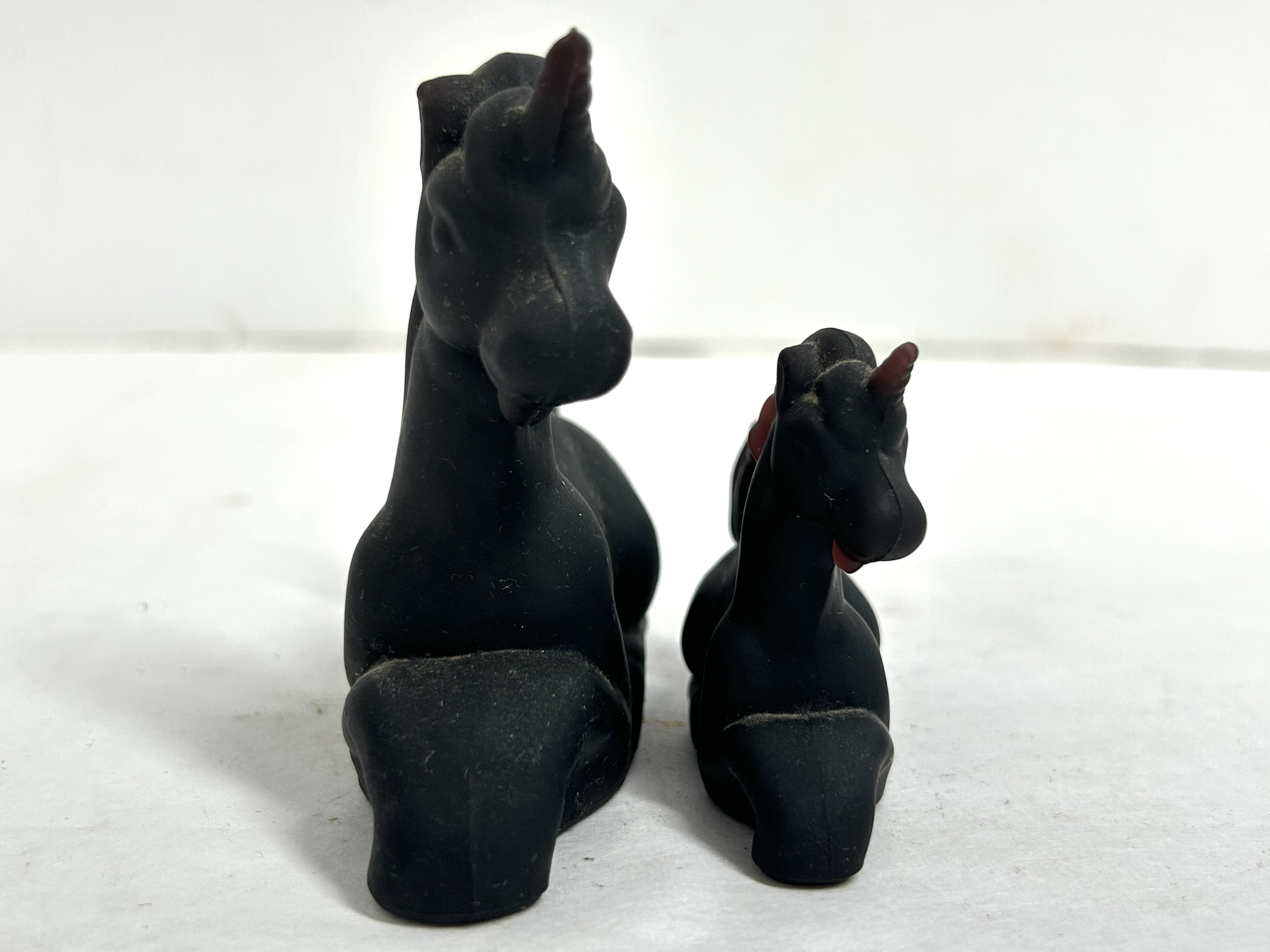 BOYD BLACK AMETHYST UNICORNS, 1970S