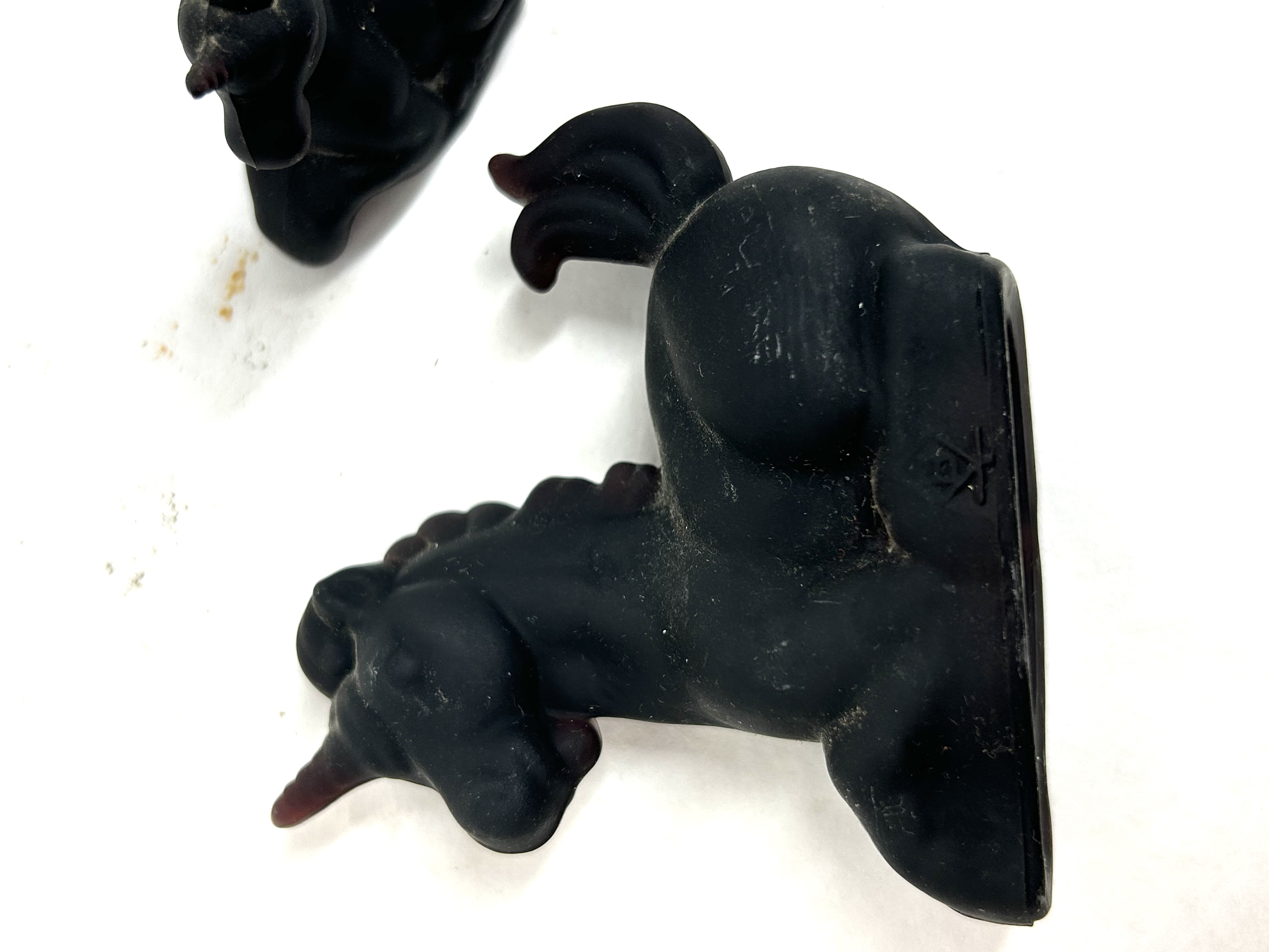 BOYD BLACK AMETHYST UNICORNS, 1970S
