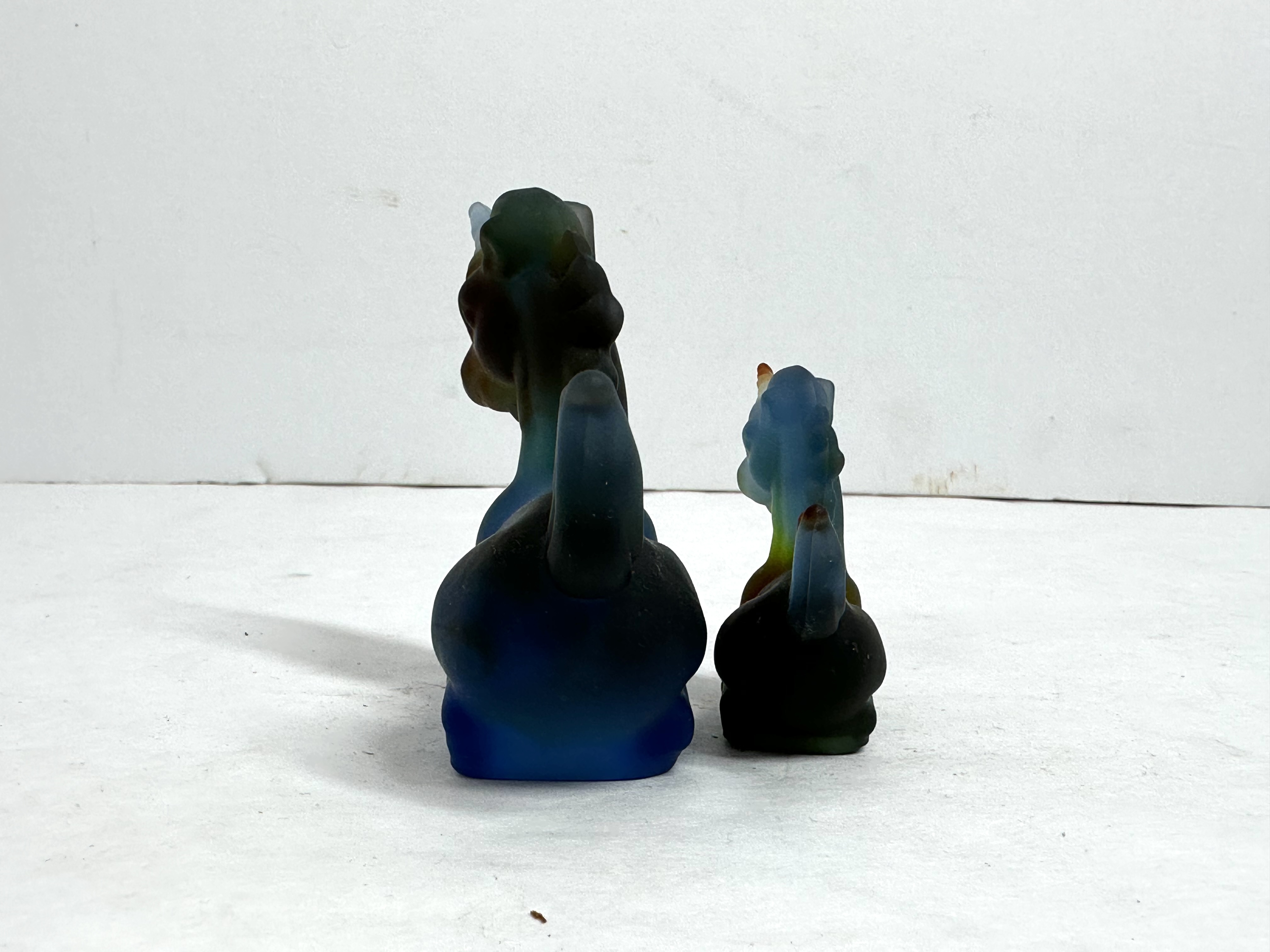 BOYD FROSTED GLASS UNICORNS, MODERN