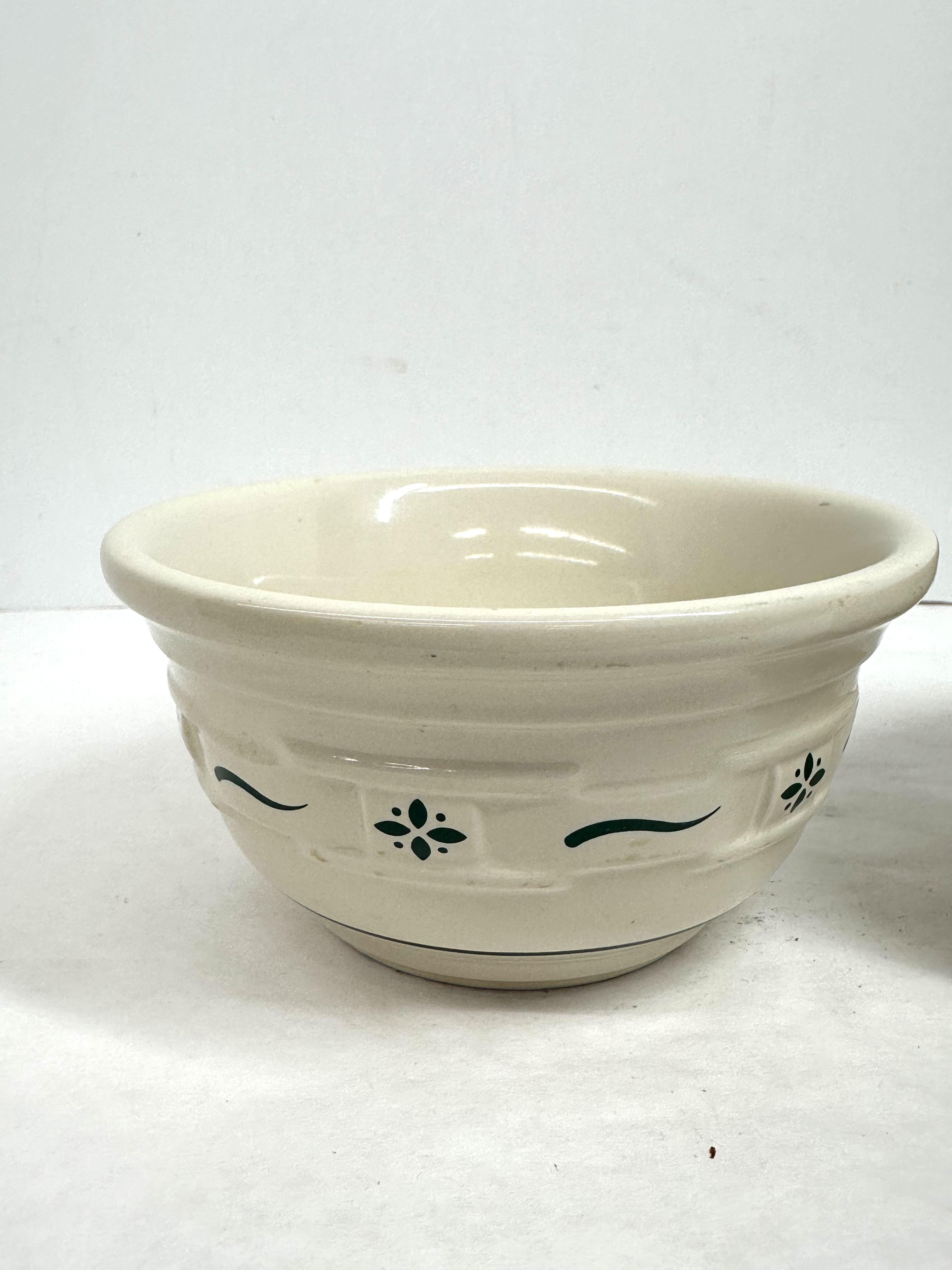 LONGABERGER CERAMIC BOWLS, 1990S