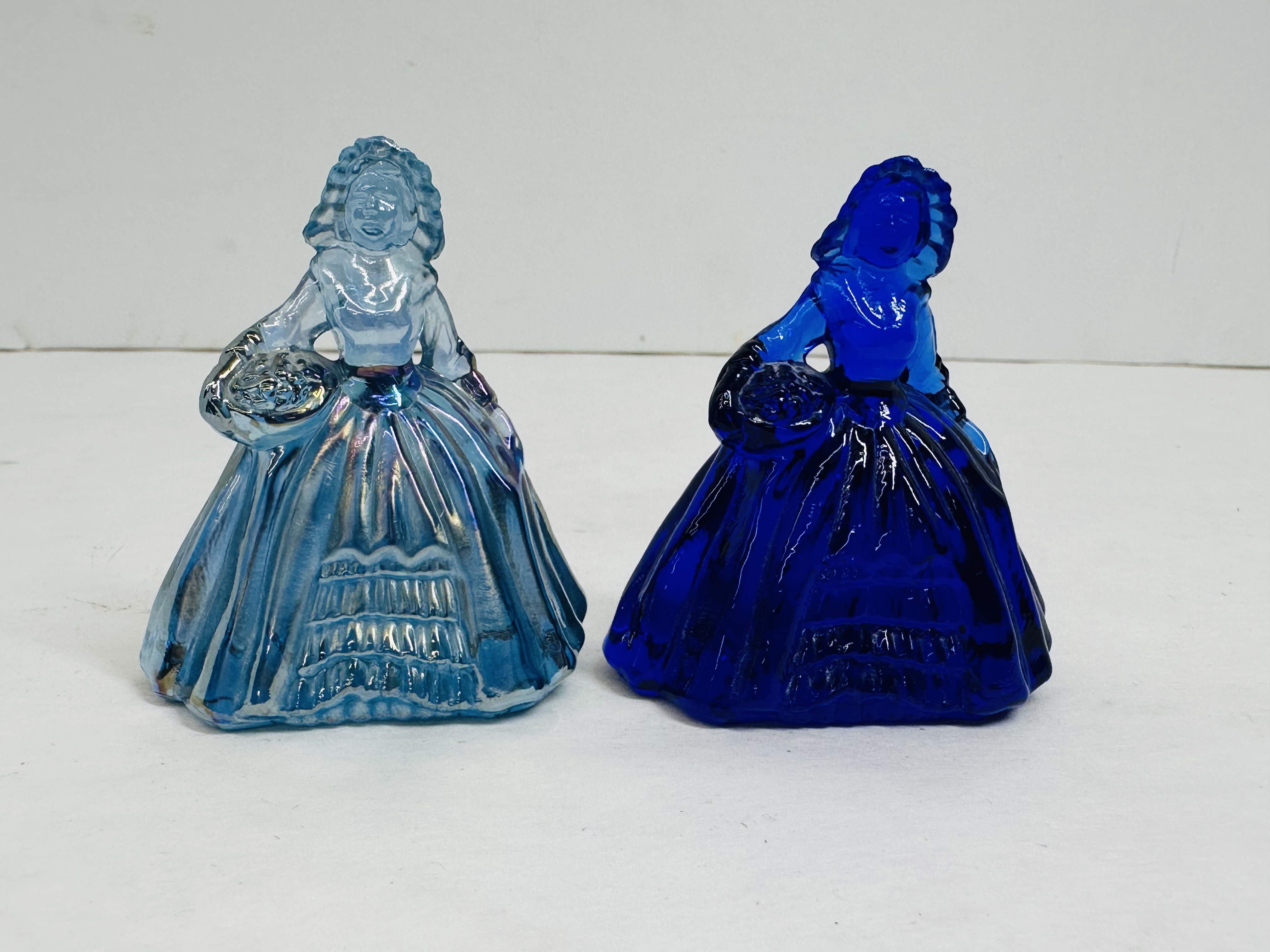 BOYD SOUTHERN BELL FIGURINES BLUE 1978-1983