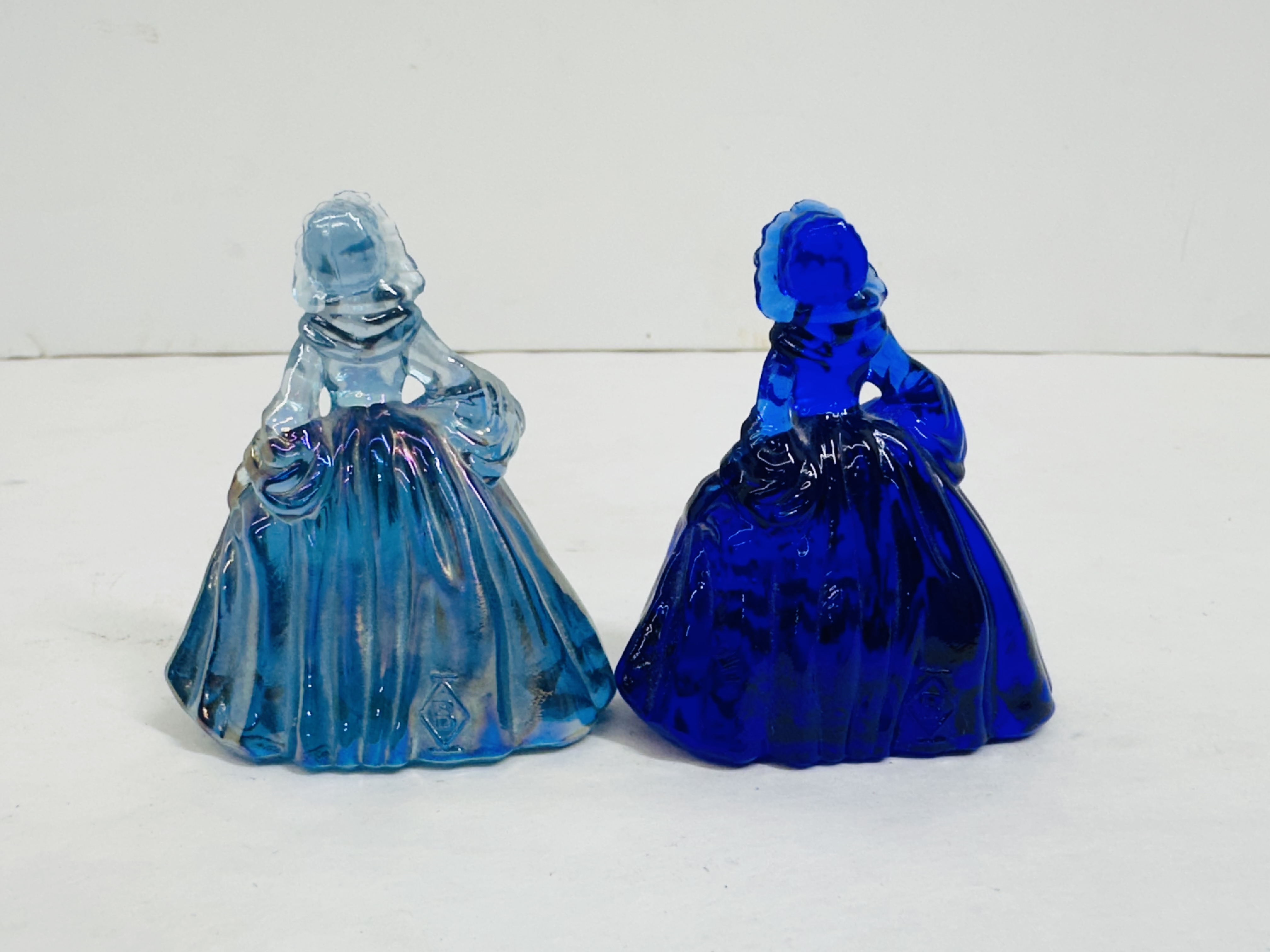 BOYD SOUTHERN BELL FIGURINES BLUE 1978-1983