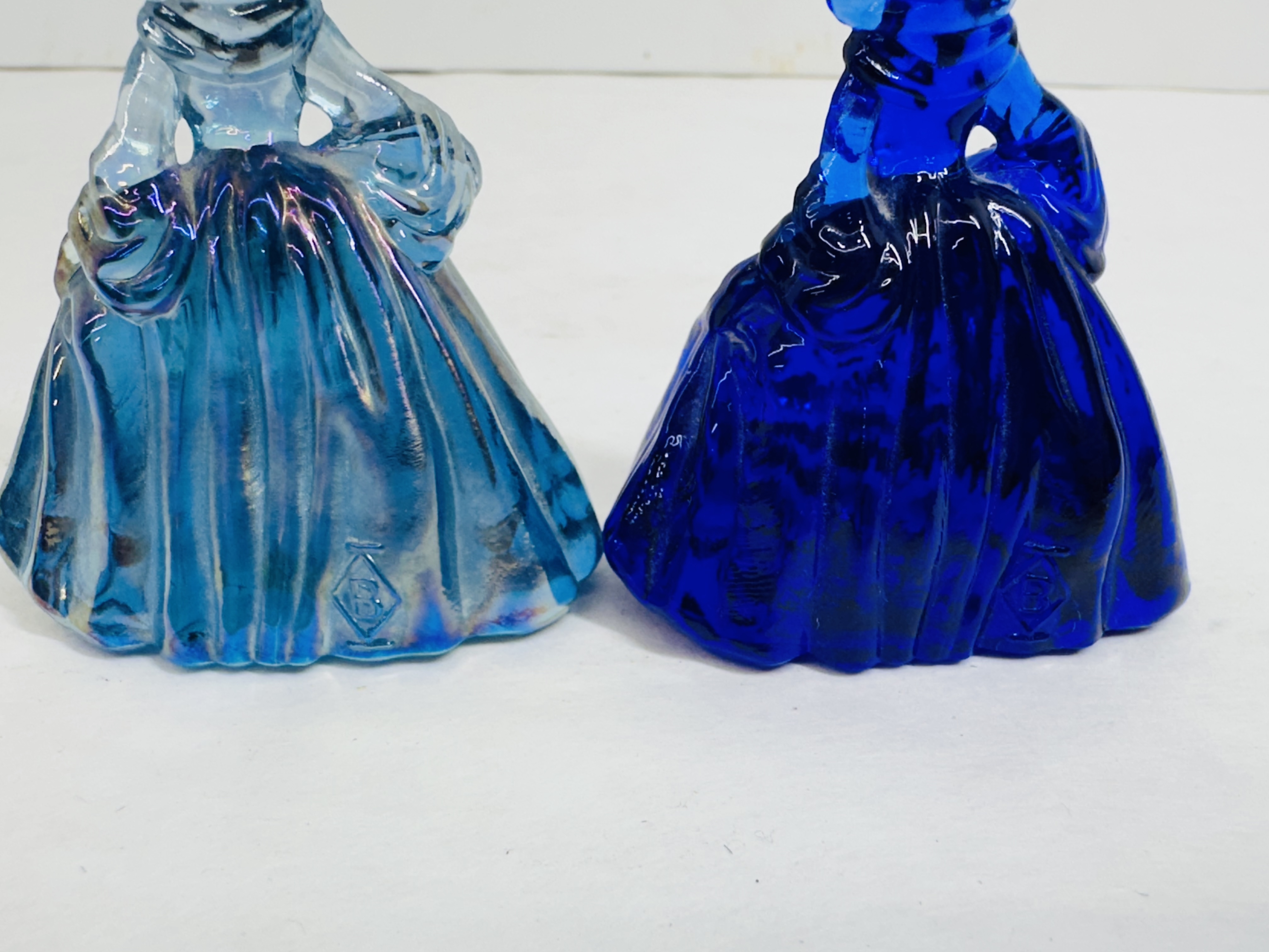 BOYD SOUTHERN BELL FIGURINES BLUE 1978-1983