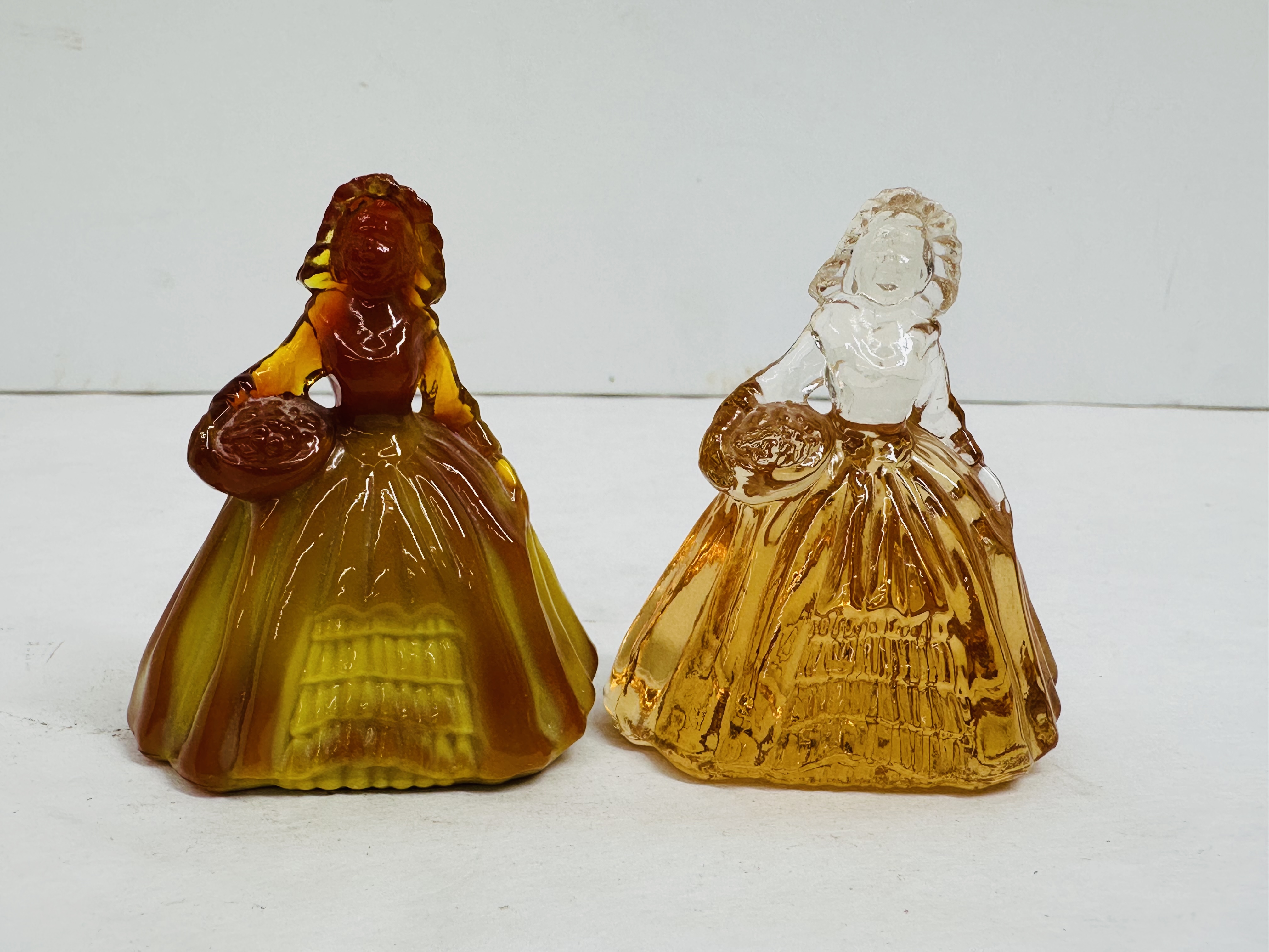 BOYD SOUTHERN BELL FIGURINES, PEACH