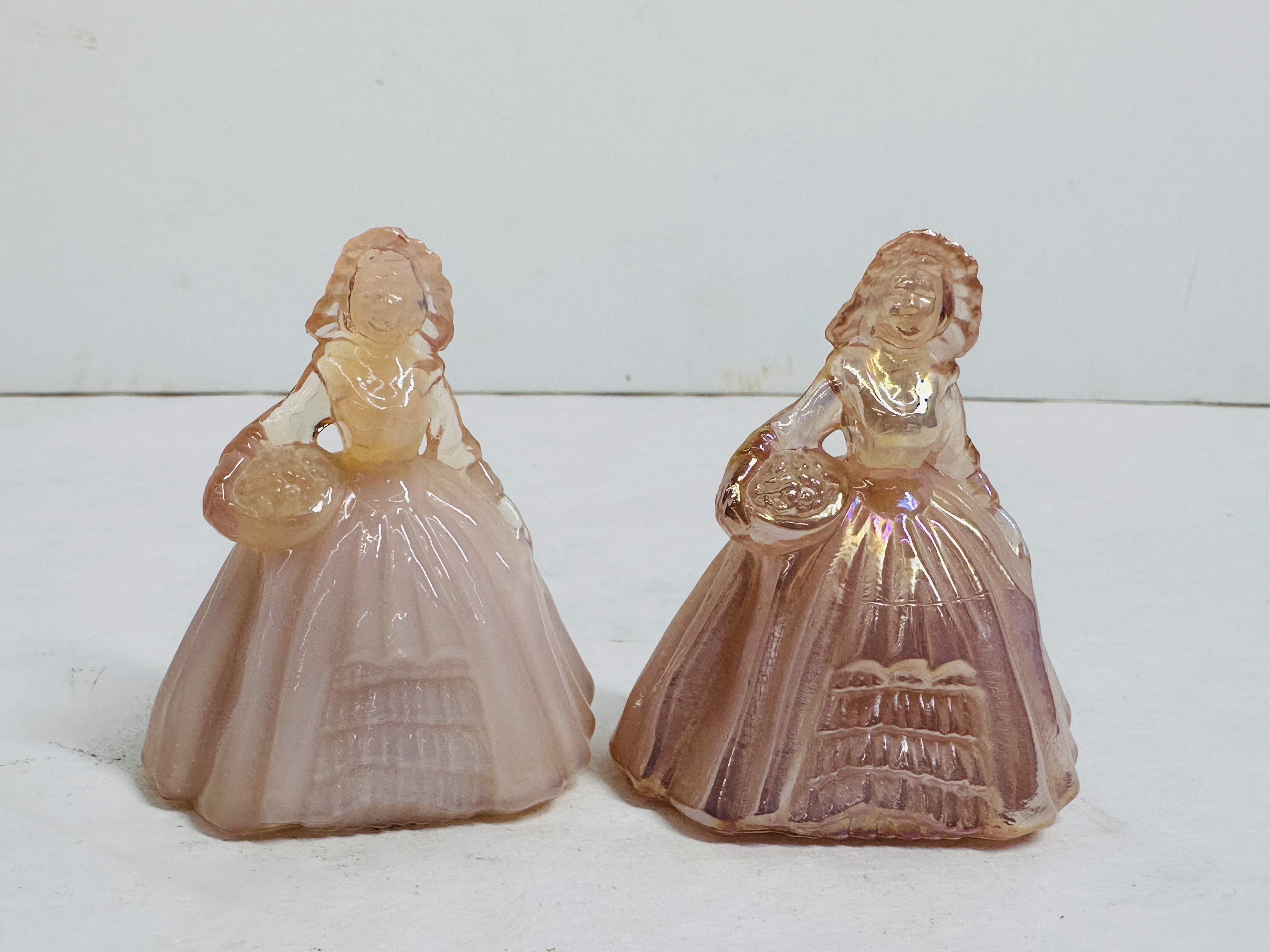 BOYD SOUTHERN BELL PINK FIGURINES, 1998